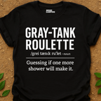 Gray Tank Roulette T-Shirt