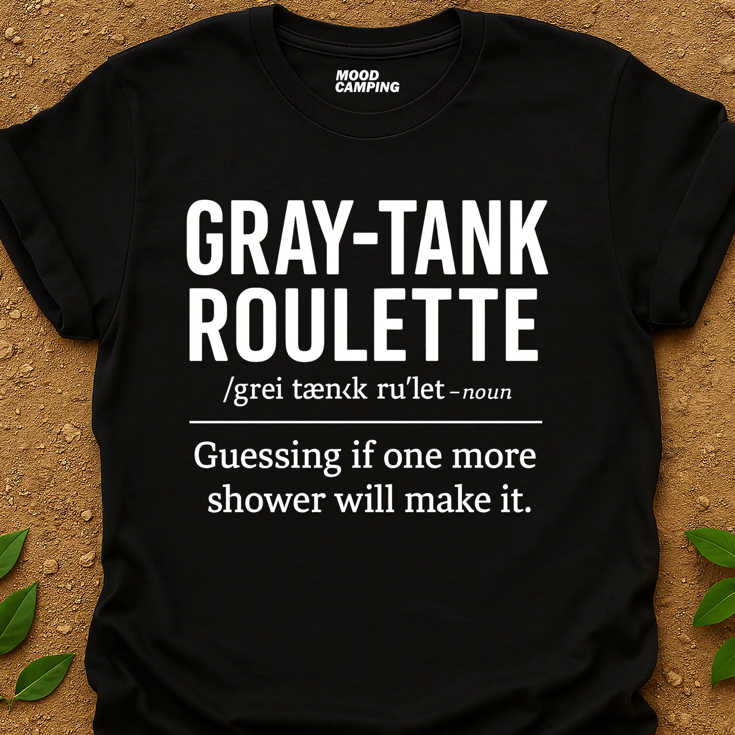 Gray Tank Roulette T-Shirt