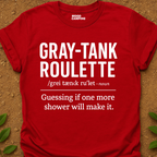 Gray Tank Roulette T-Shirt