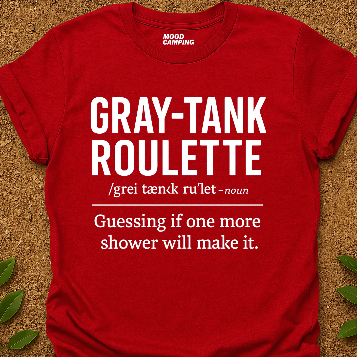 Gray Tank Roulette T-Shirt