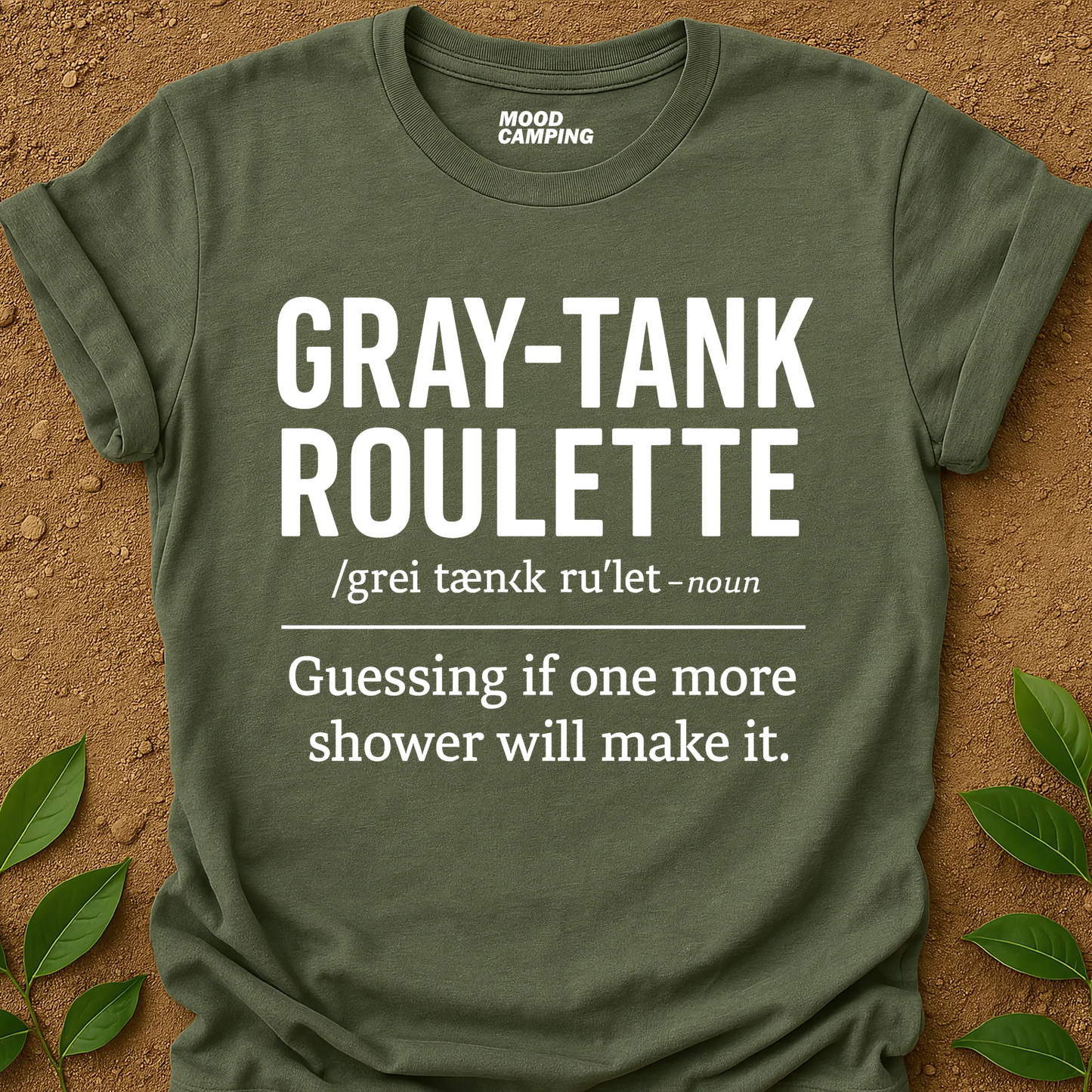 Gray Tank Roulette T-Shirt
