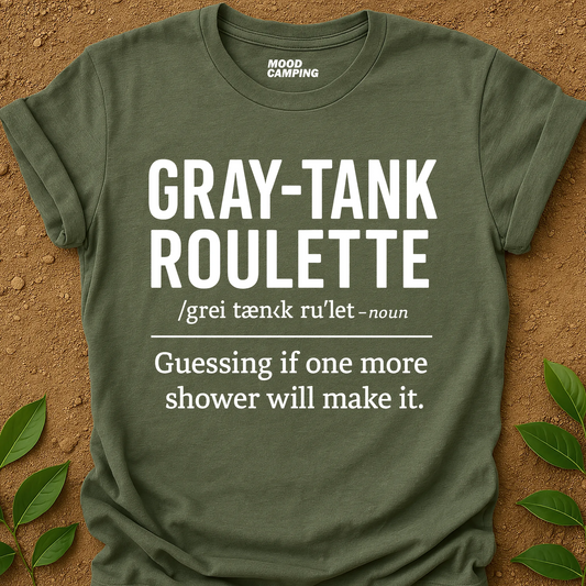 Gray Tank Roulette T-Shirt