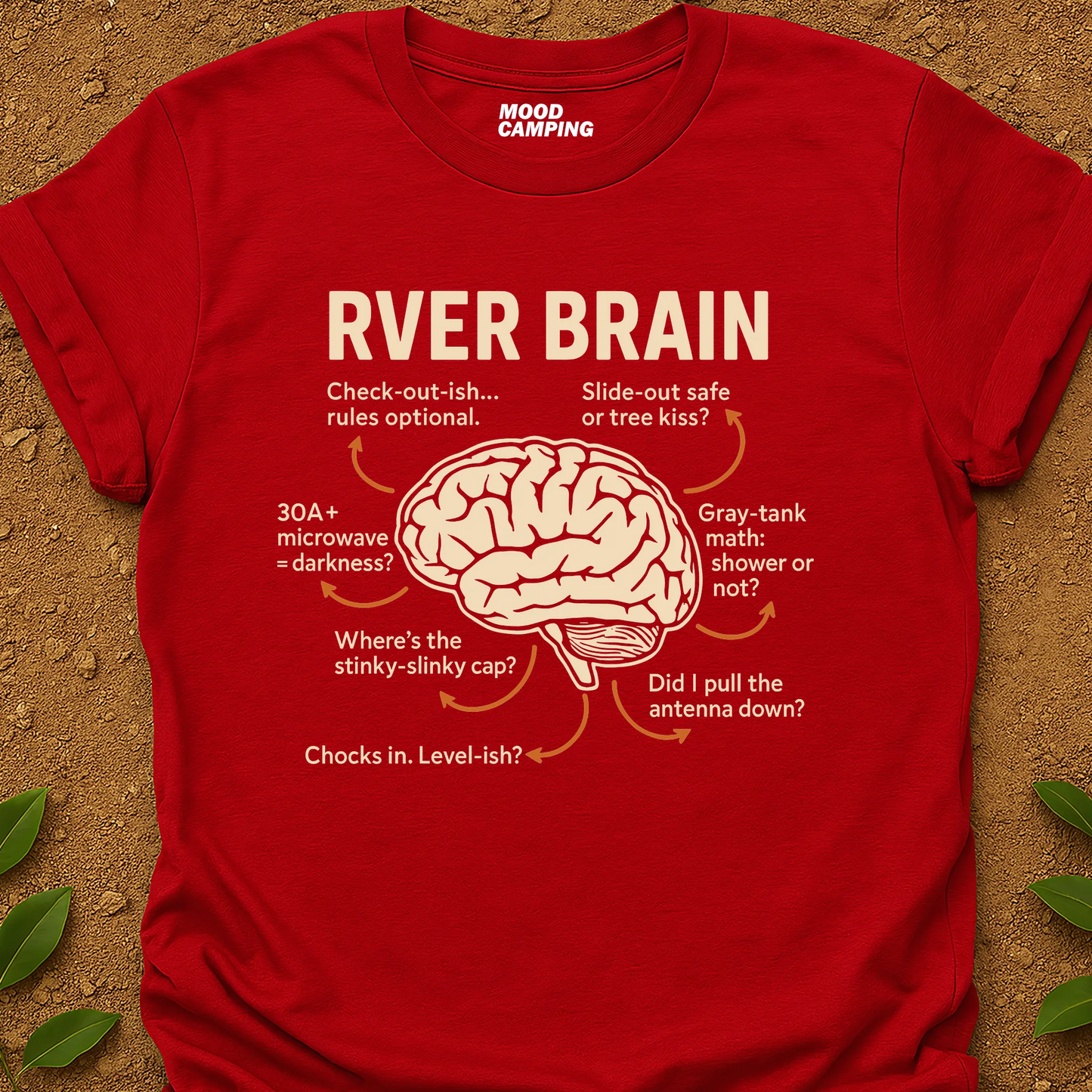 RVer Brain T-Shirt