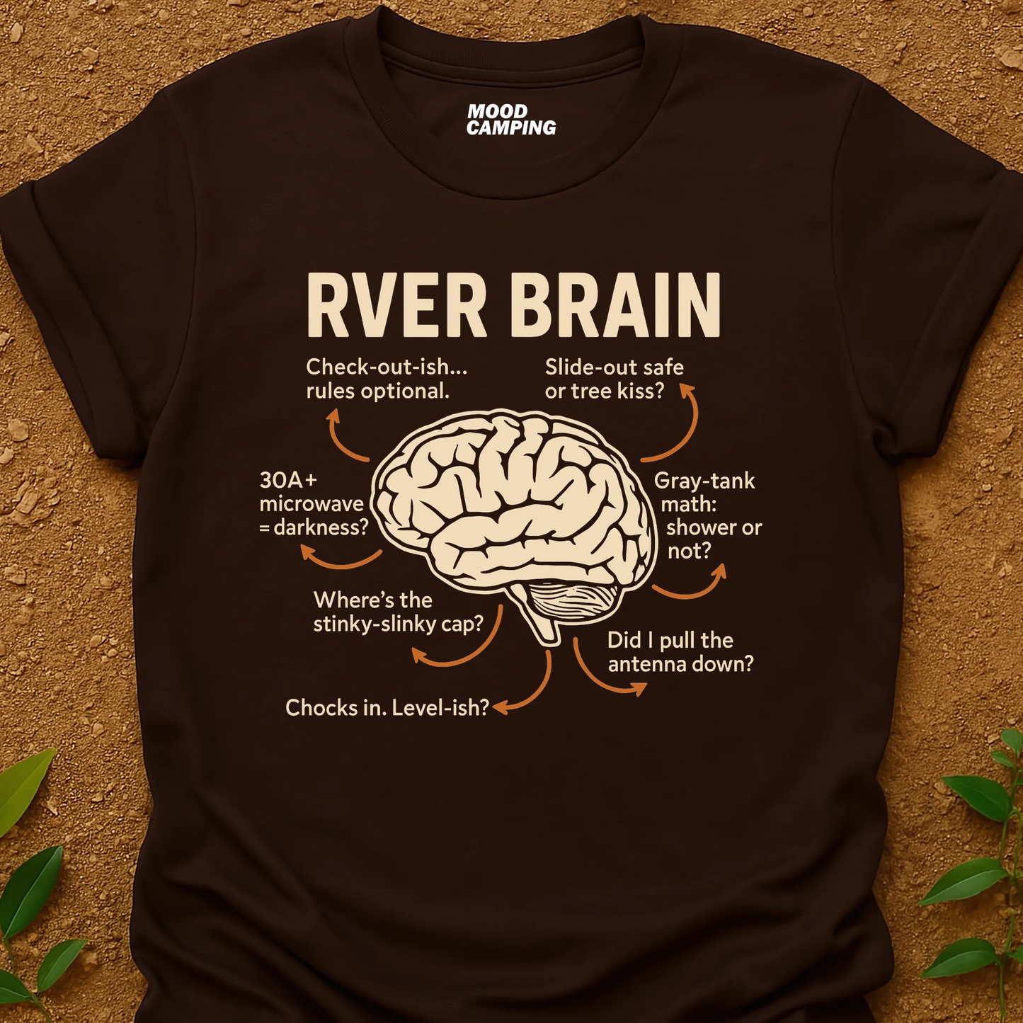 RVer Brain T-Shirt