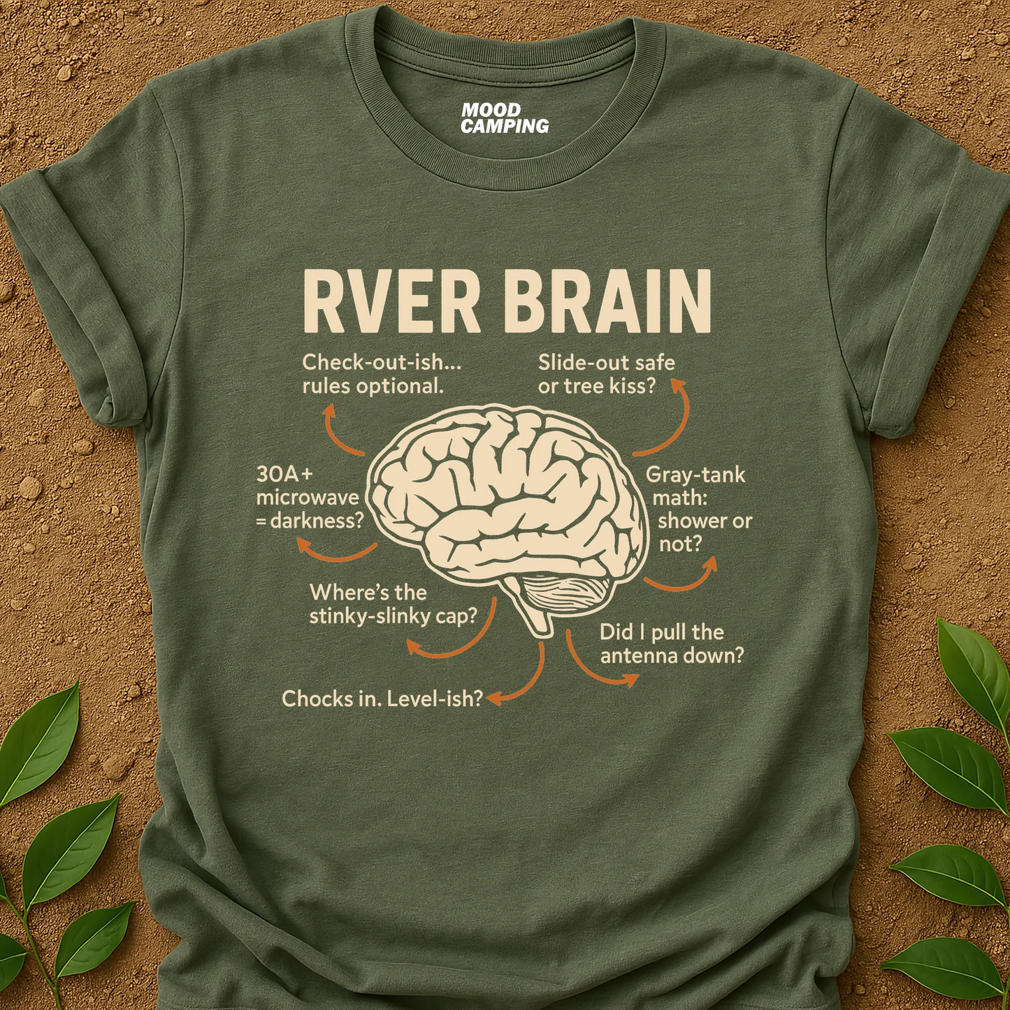 RVer Brain T-Shirt