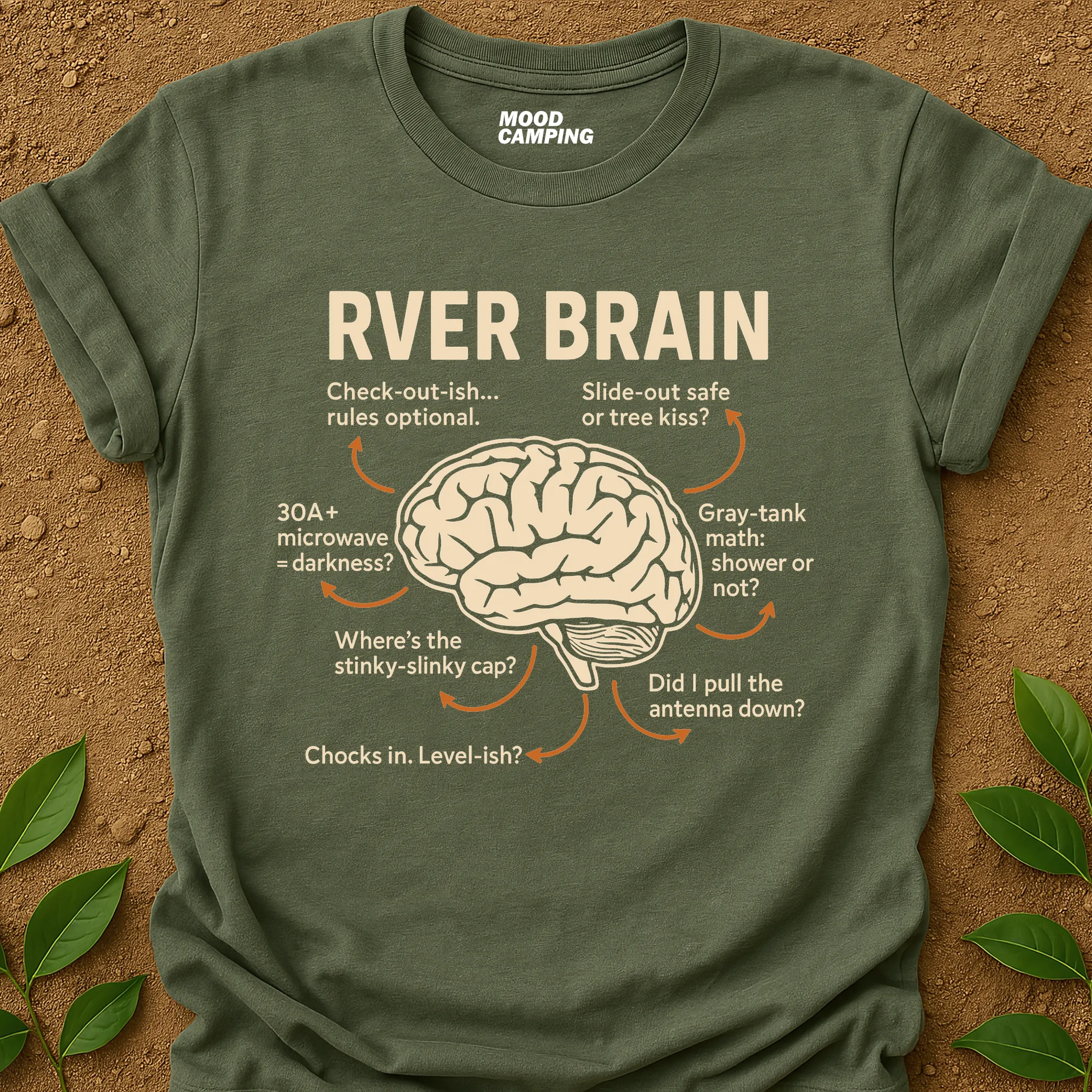 RVer Brain T-Shirt