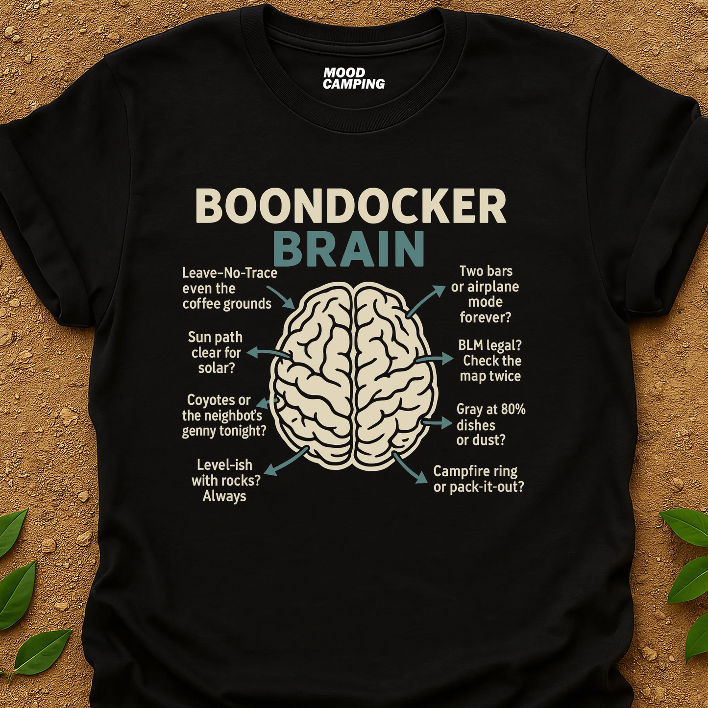 Boondocker Brain T-Shirt