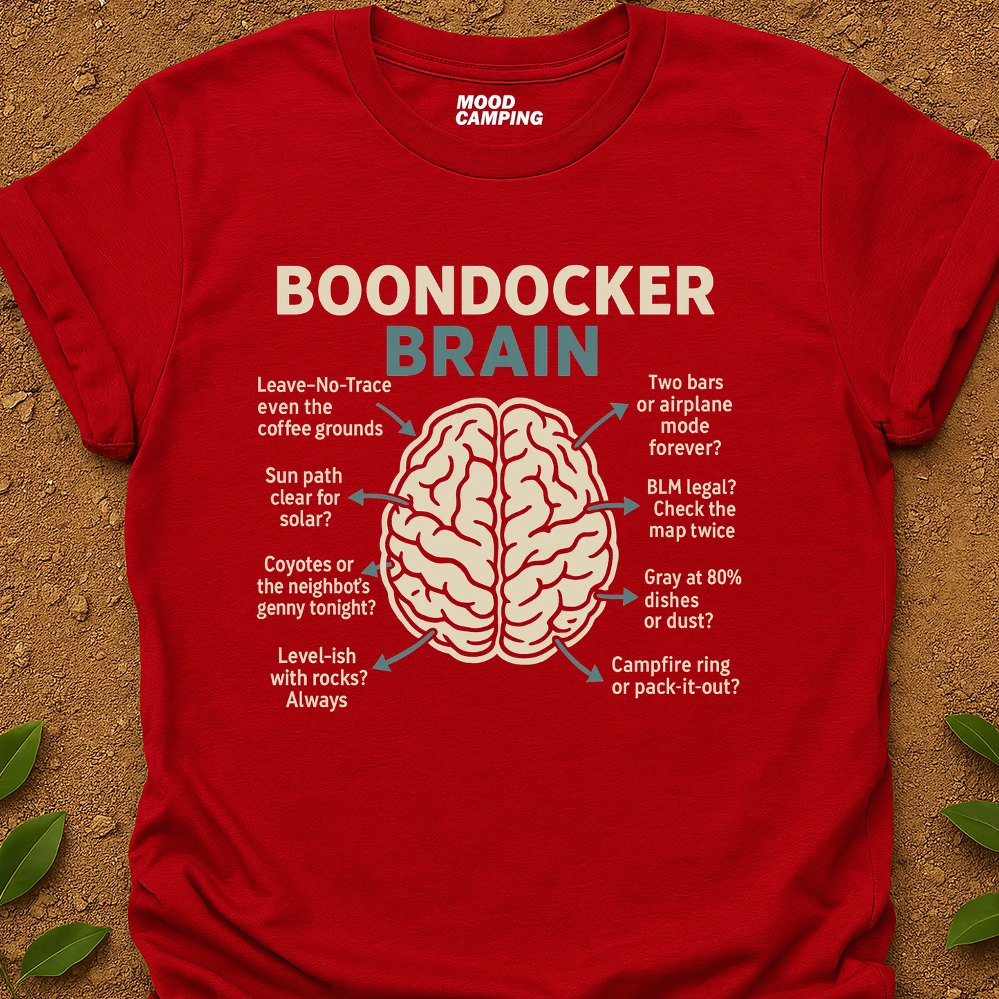 Boondocker Brain T-Shirt
