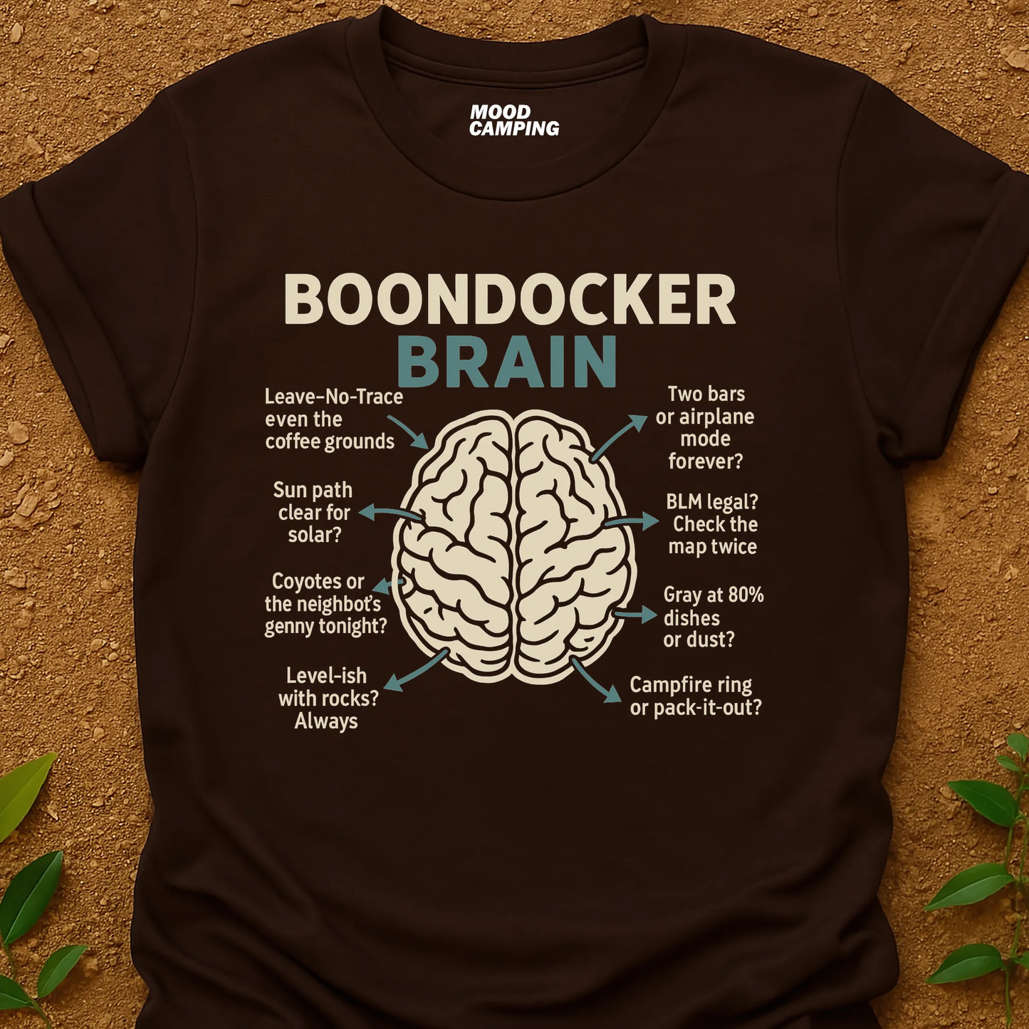 Boondocker Brain T-Shirt
