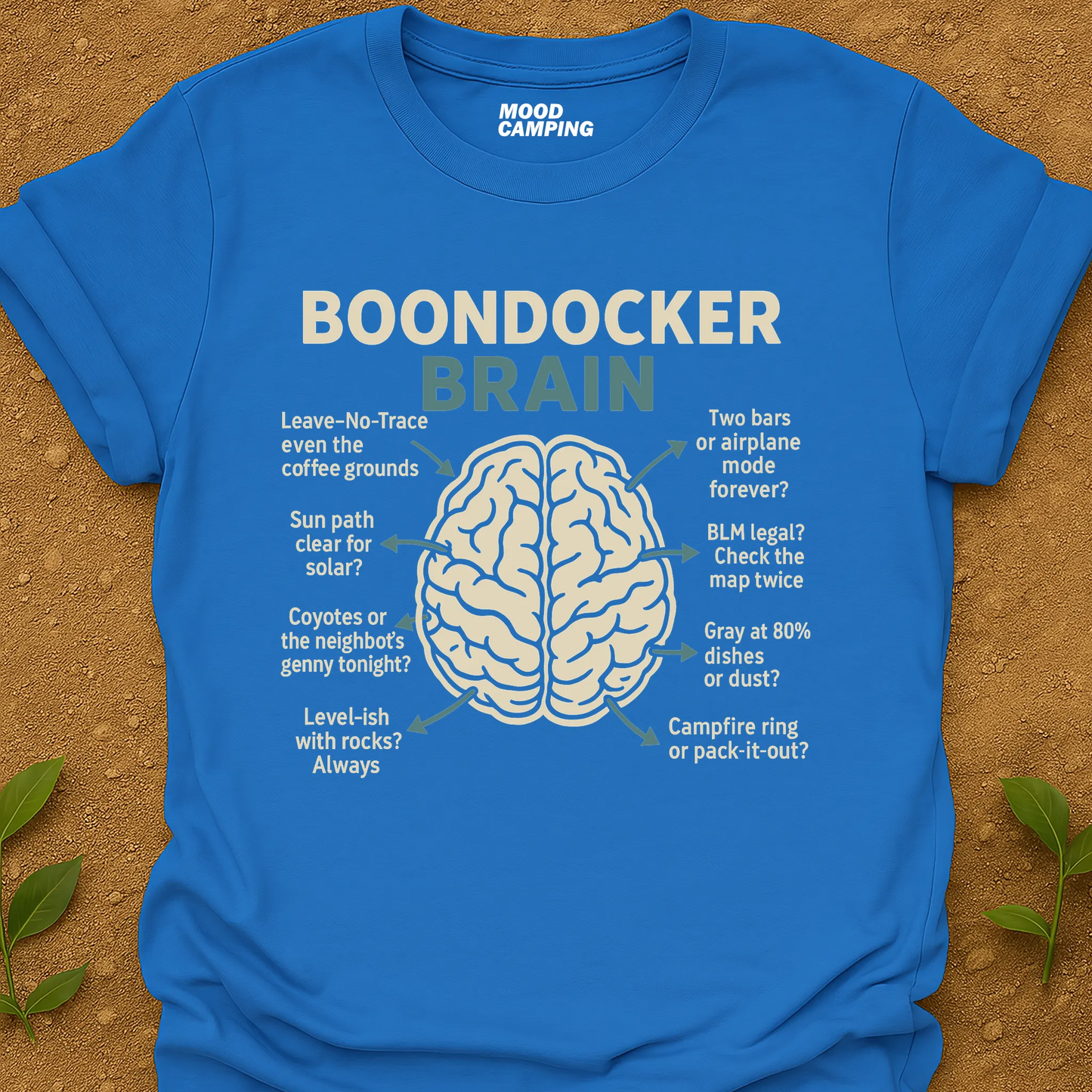 Boondocker Brain T-Shirt