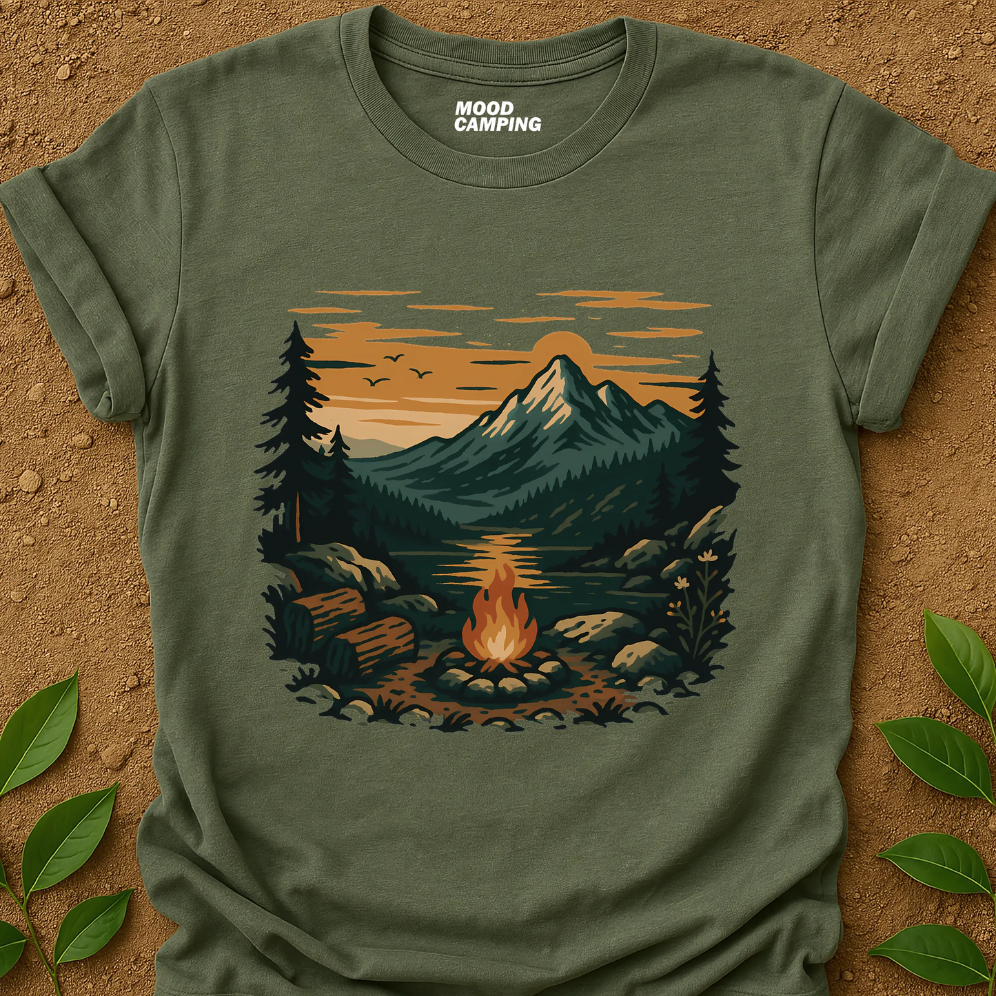 Fire In The Woods T-Shirt