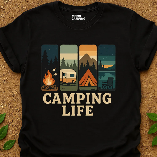 4 Ways to Camp T-Shirt
