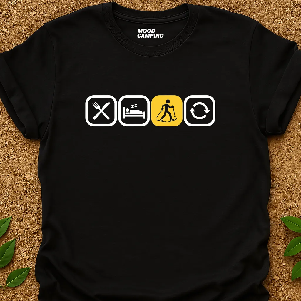 Snowshoeing Repeat T-Shirt