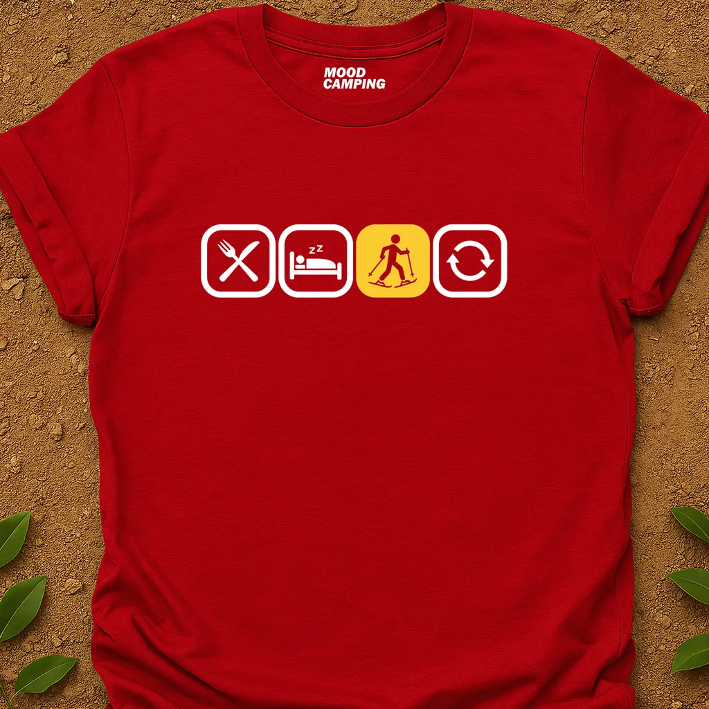 Snowshoeing Repeat T-Shirt