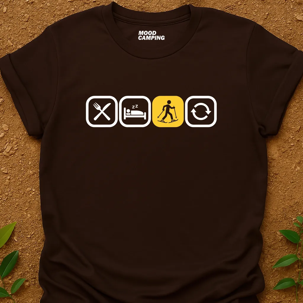 Snowshoeing Repeat T-Shirt