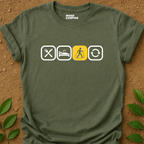 Snowshoeing Repeat T-Shirt