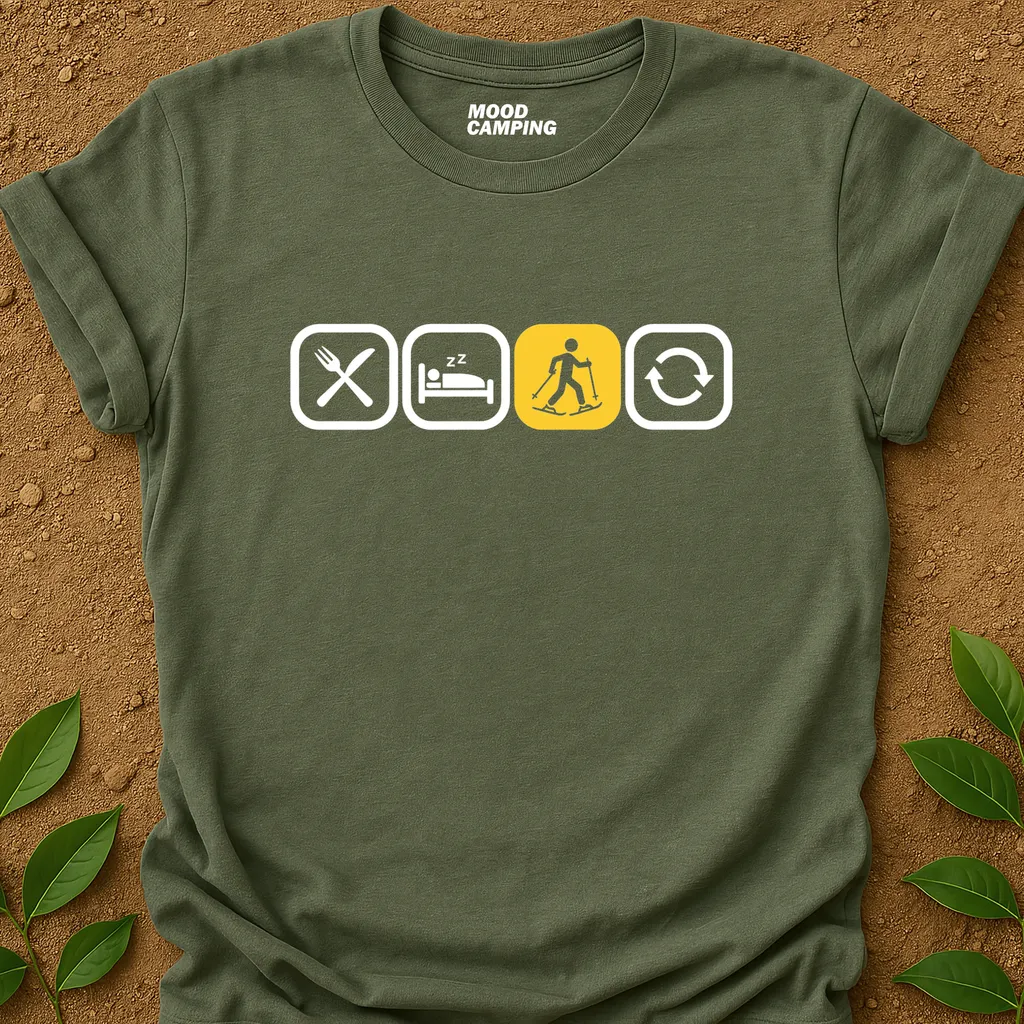 Snowshoeing Repeat T-Shirt