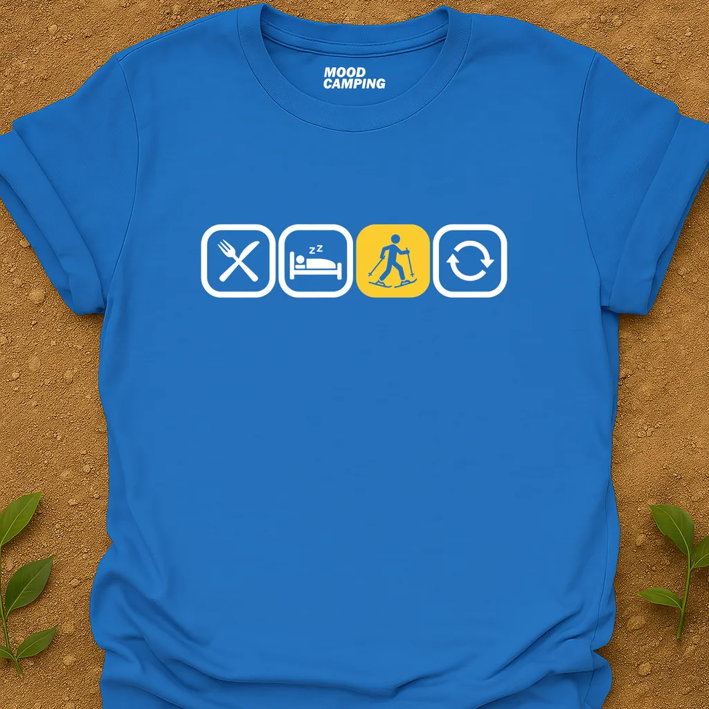 Snowshoeing Repeat T-Shirt