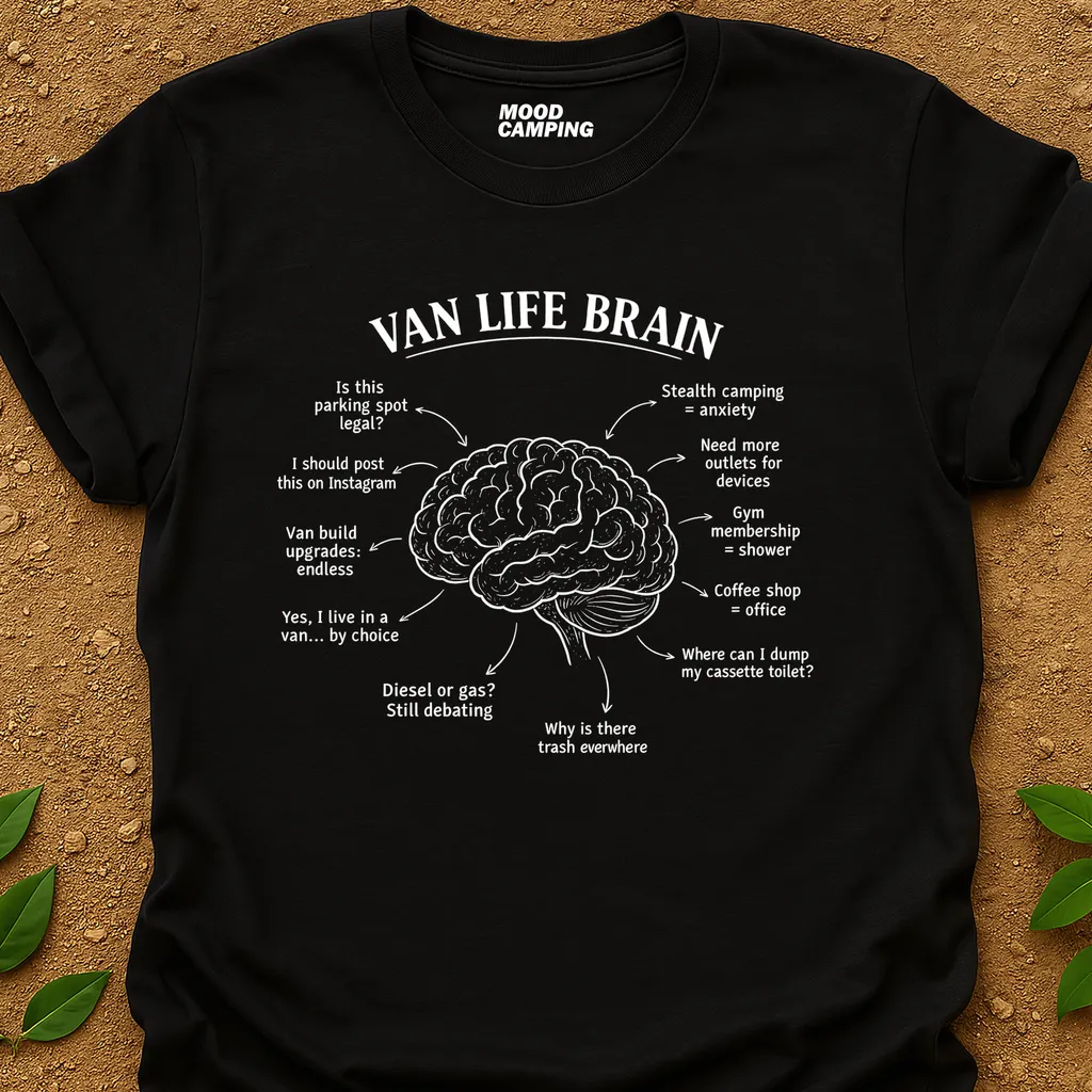 Van Life Brain T-Shirt