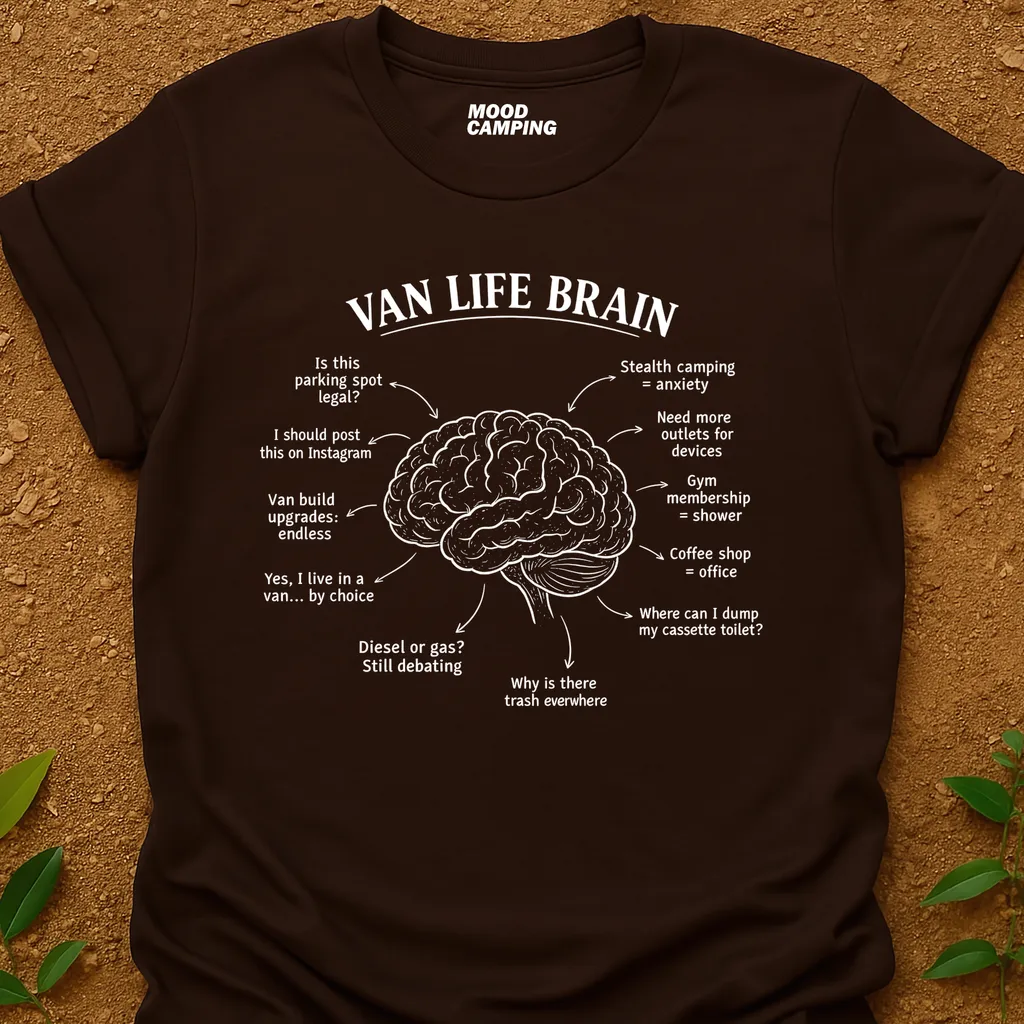 Van Life Brain T-Shirt