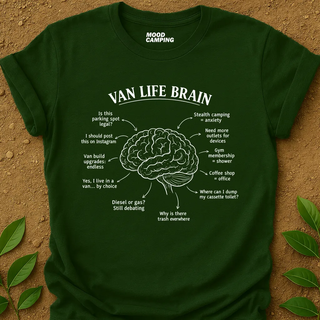 Van Life Brain T-Shirt