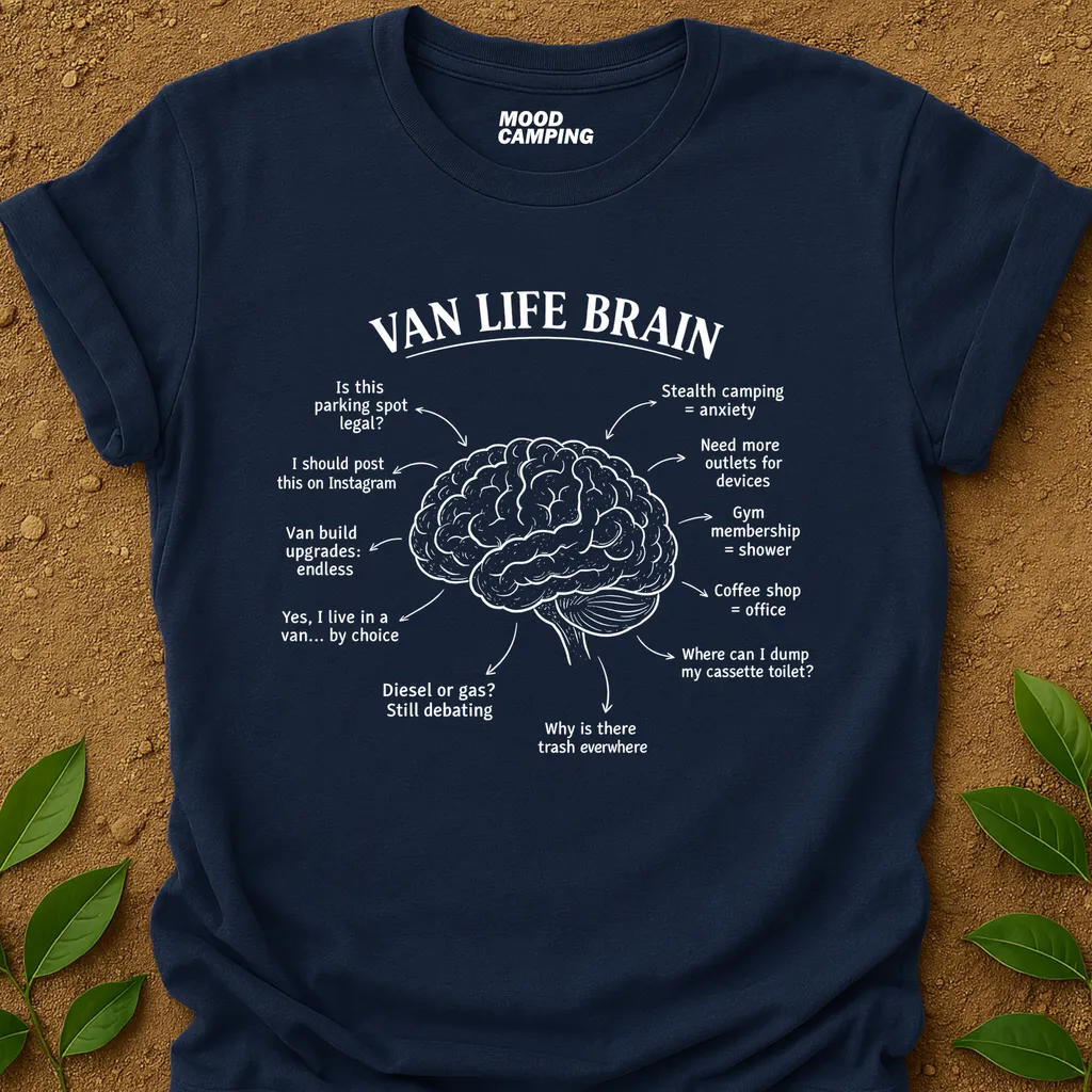 Van Life Brain T-Shirt