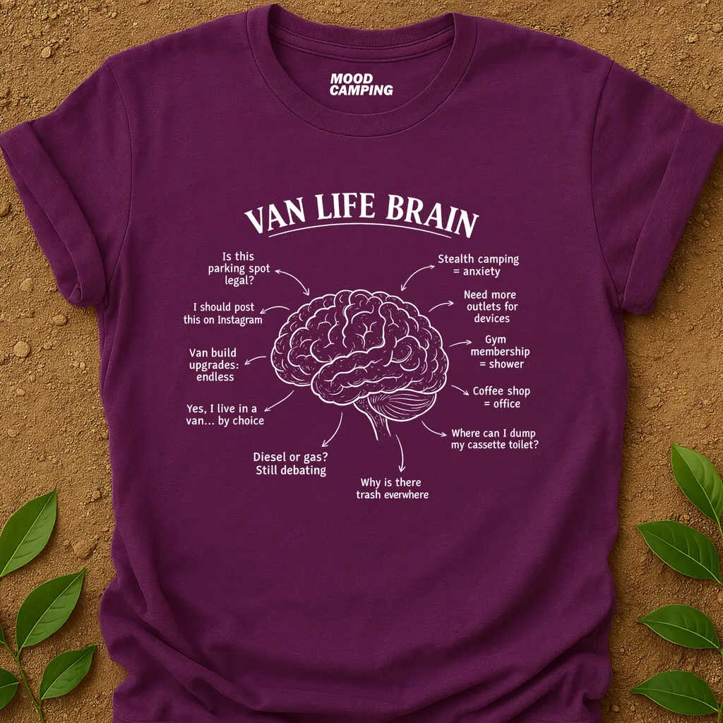 Van Life Brain T-Shirt