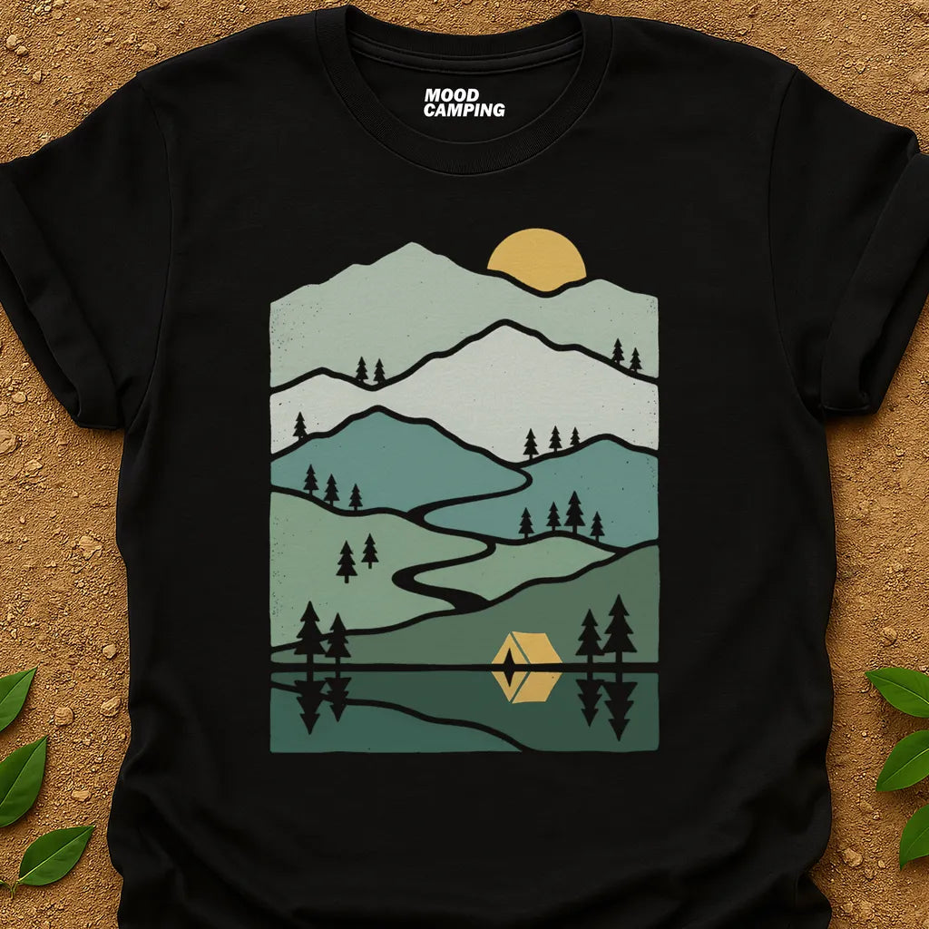 Layered Camping T-Shirt