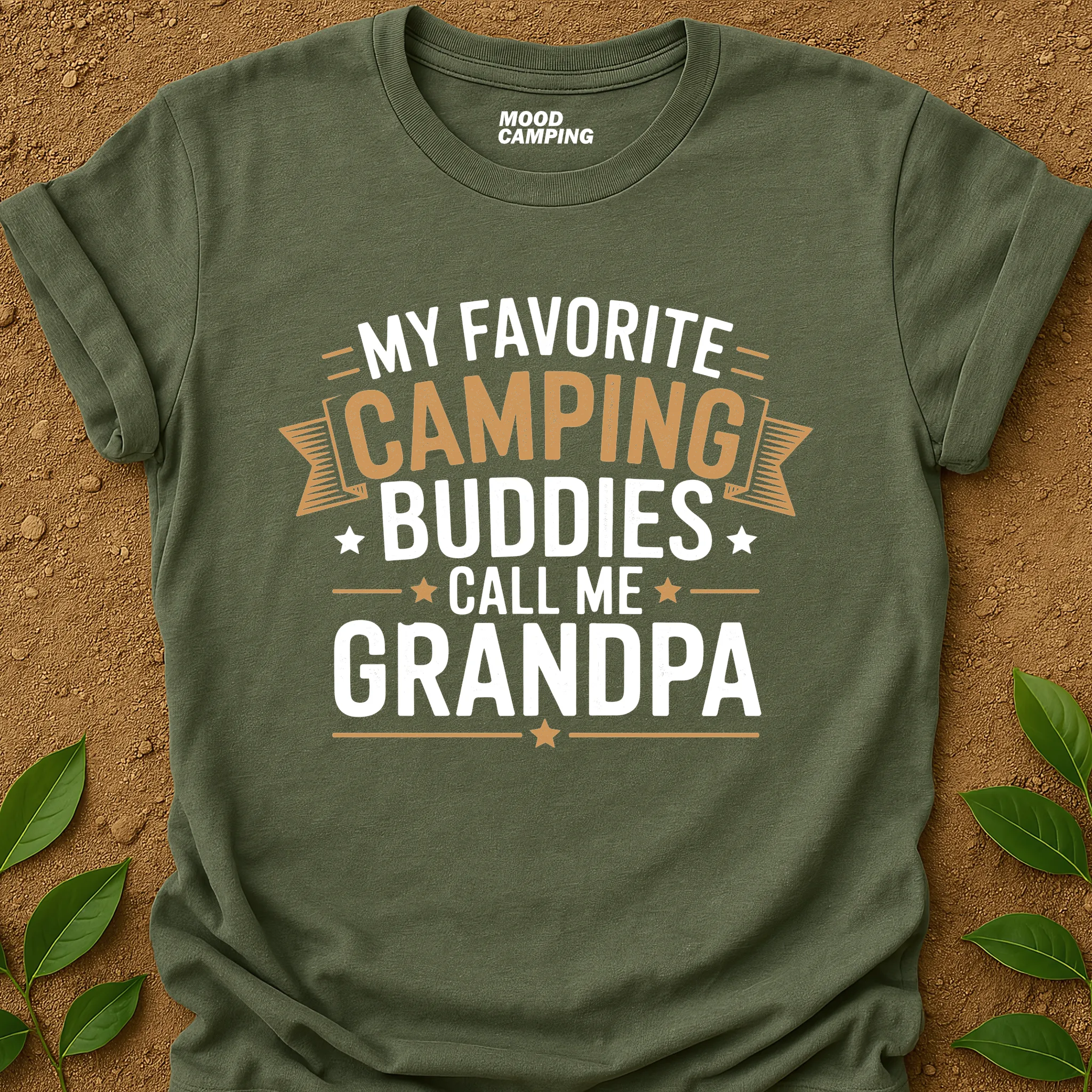 Grandpa Camping T-Shirt