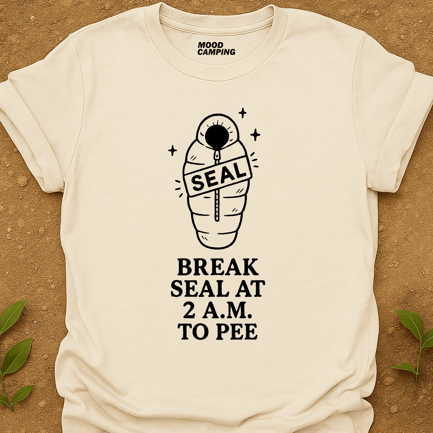 Break Seal T-Shirt - Mood Camping
