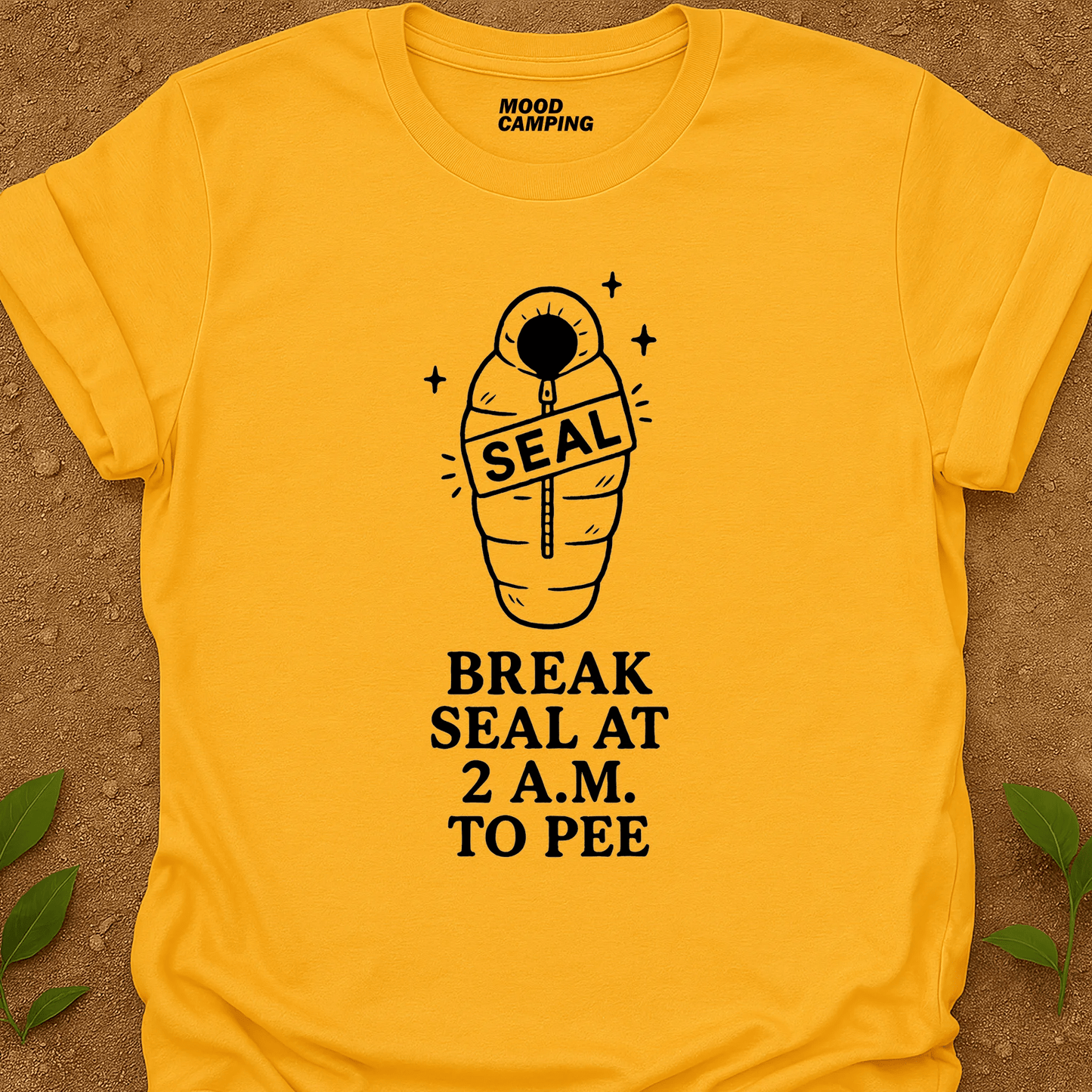 Break Seal T-Shirt - Mood Camping