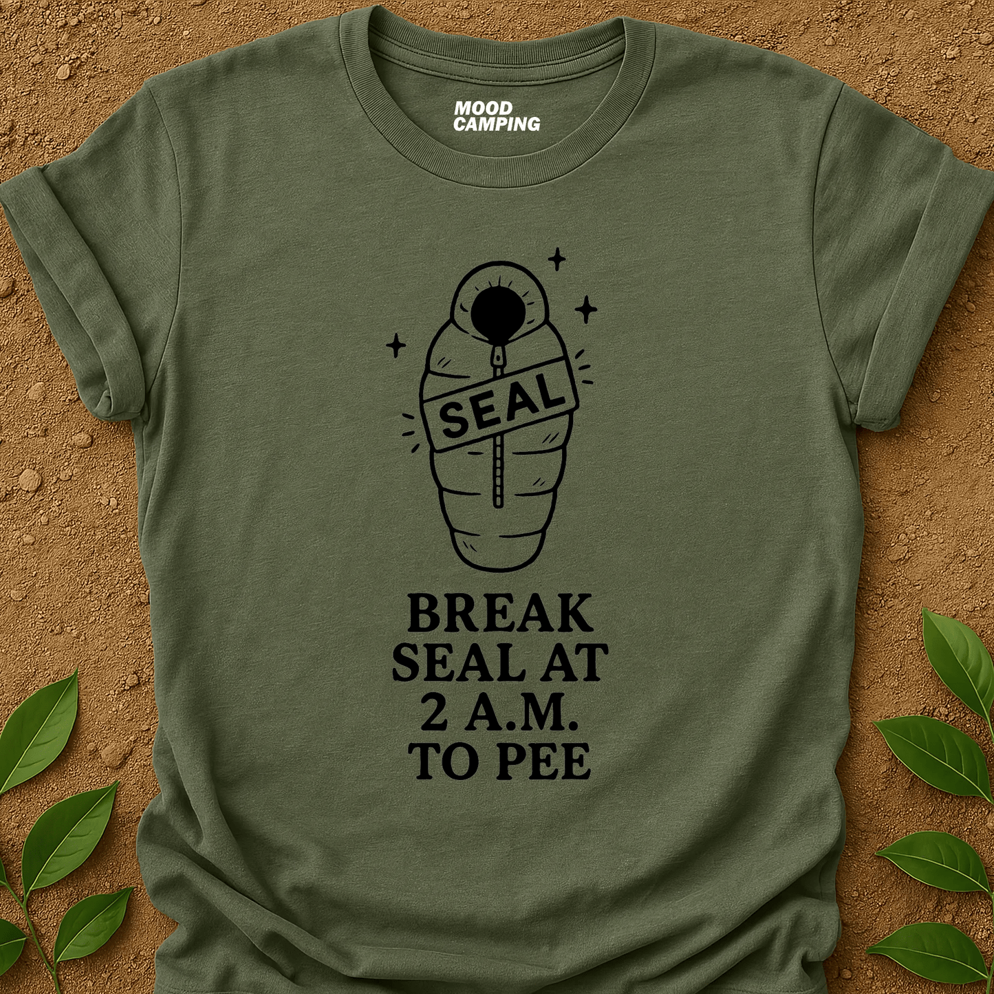 Break Seal T-Shirt - Mood Camping
