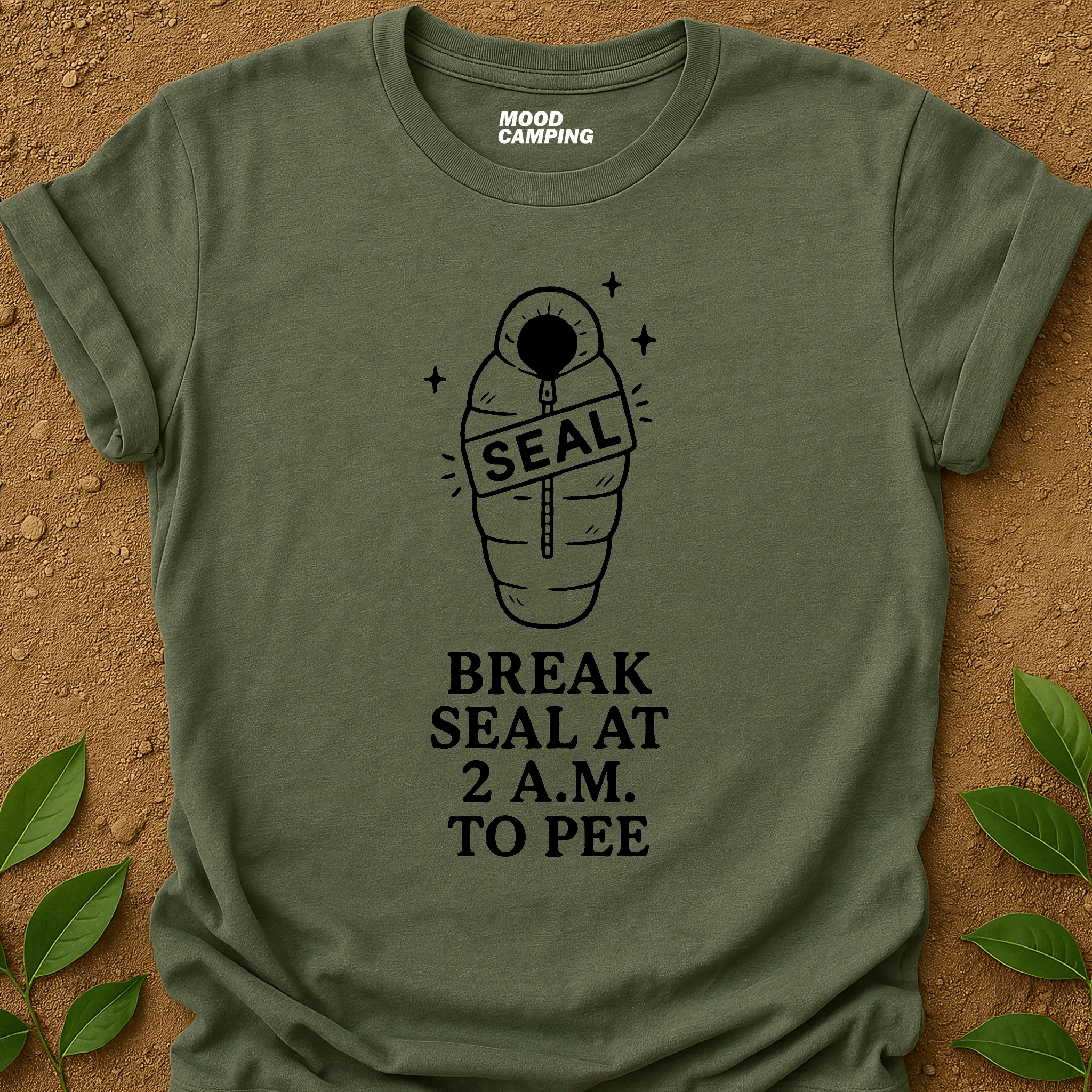 Break Seal T-Shirt - Mood Camping