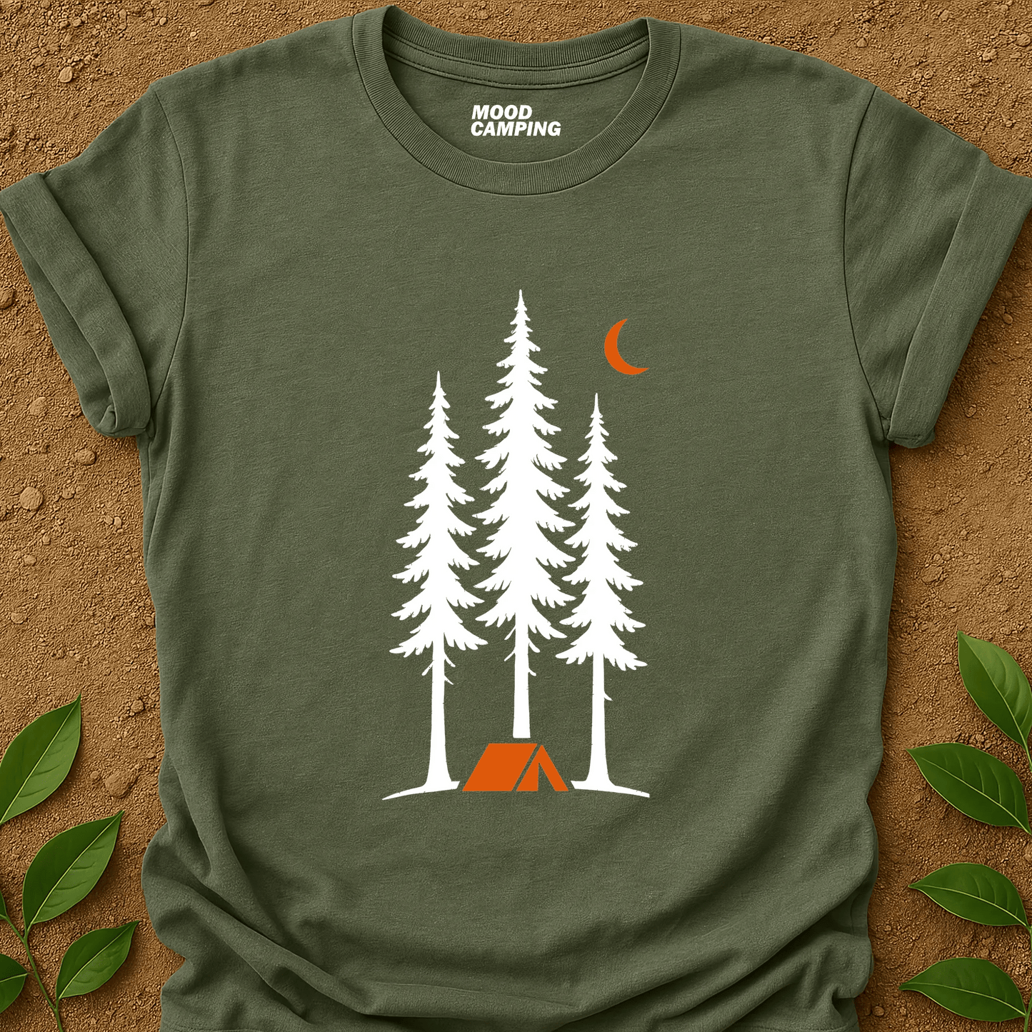 Camp Among Giants T-Shirt - Mood Camping