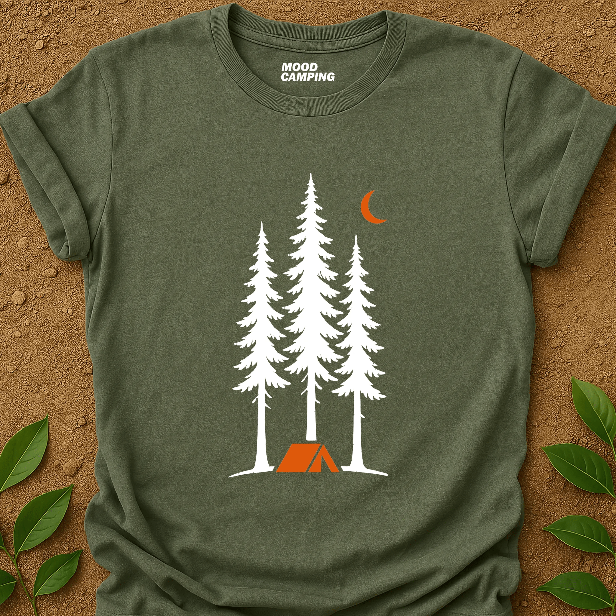 Camp Among Giants T-Shirt - Mood Camping