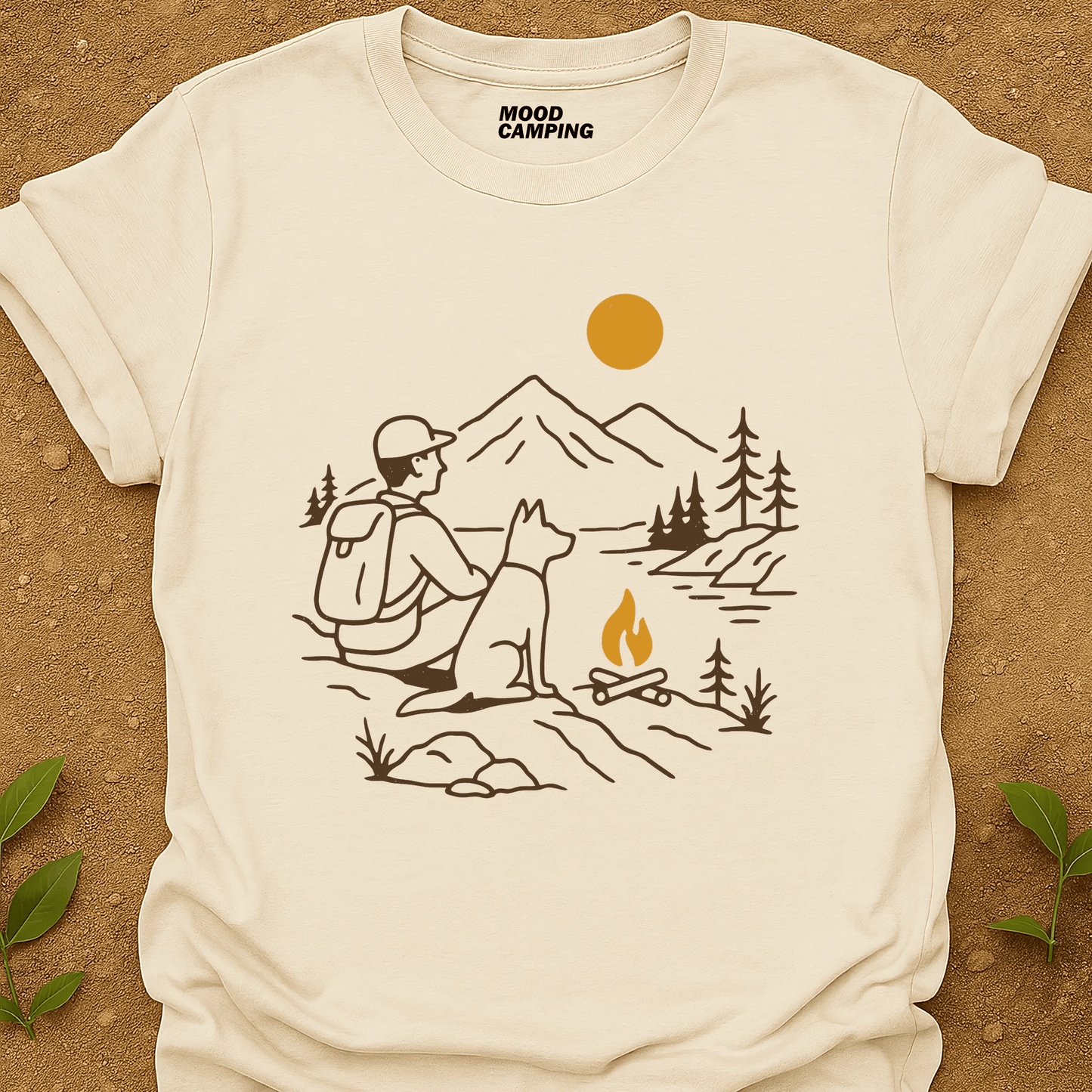 Campfire Companions T-Shirt - Mood Camping