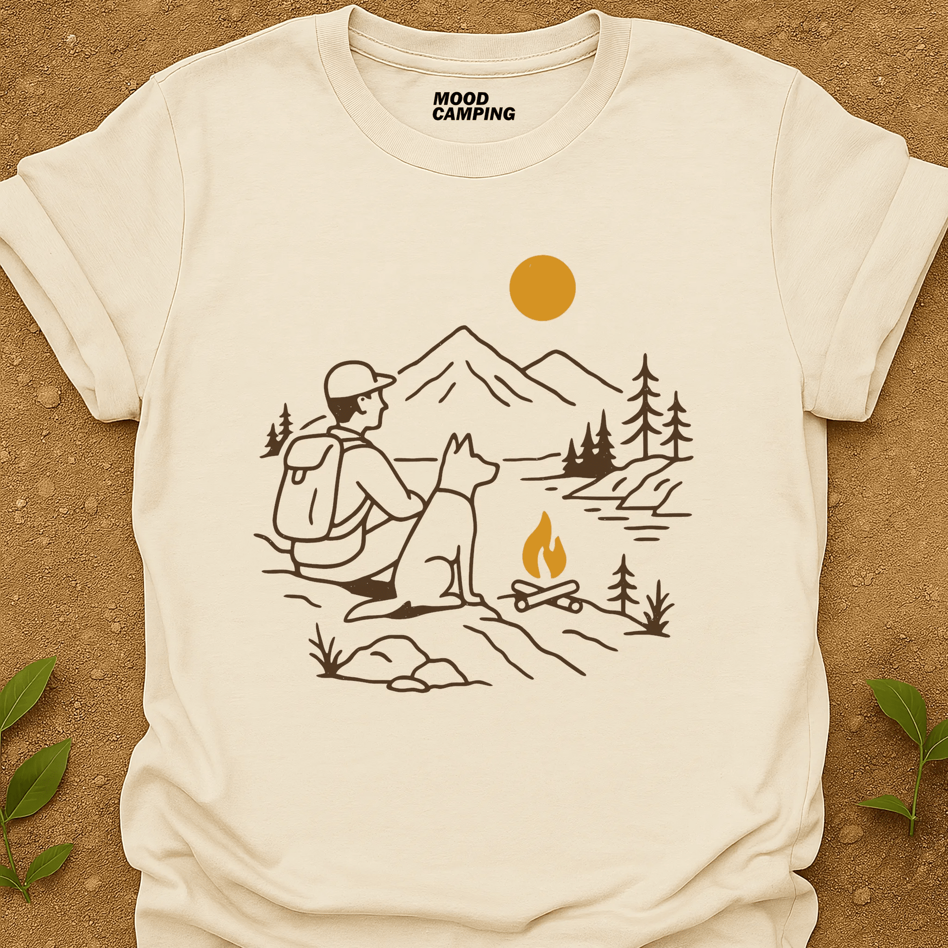 Campfire Companions T-Shirt - Mood Camping