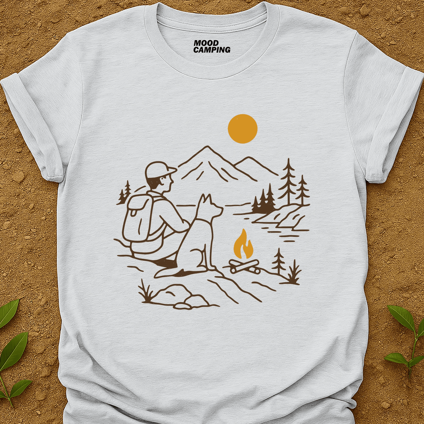 Campfire Companions T-Shirt - Mood Camping