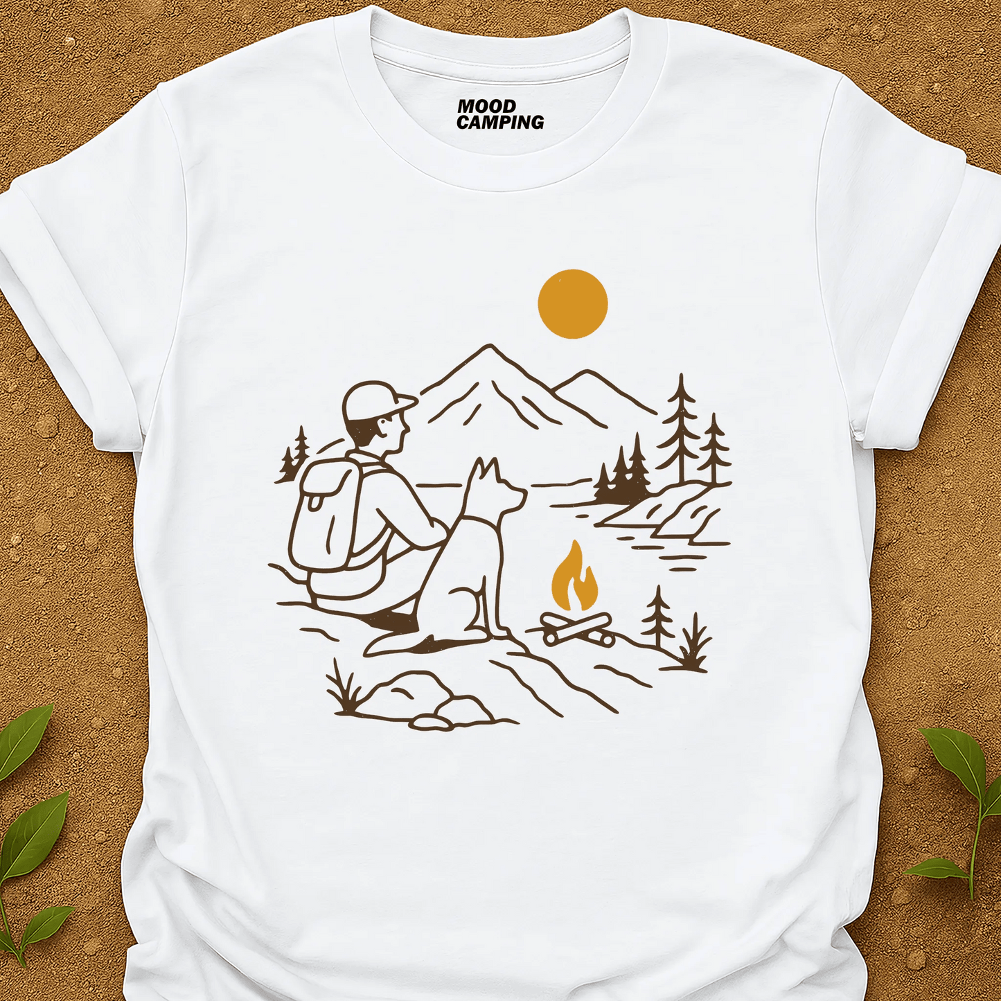 Campfire Companions T-Shirt - Mood Camping