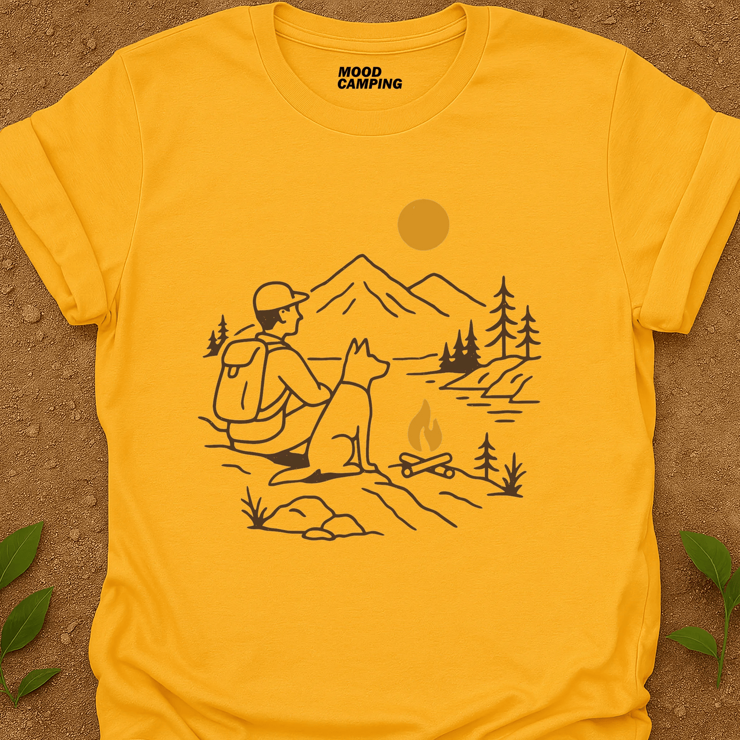 Campfire Companions T-Shirt - Mood Camping