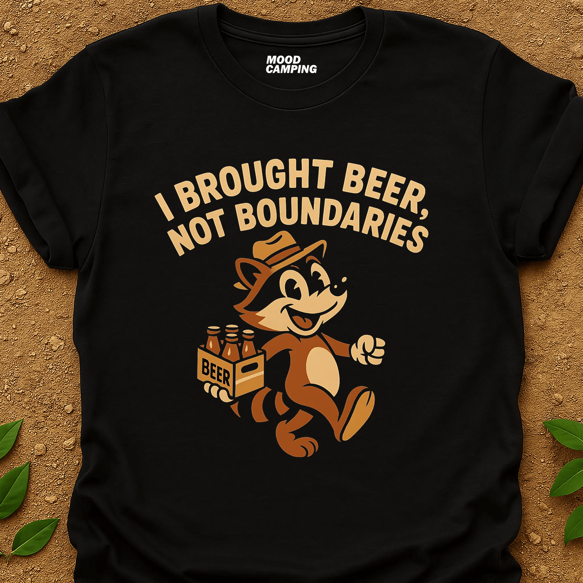 Campsite Boundaries T-Shirt - Mood Camping