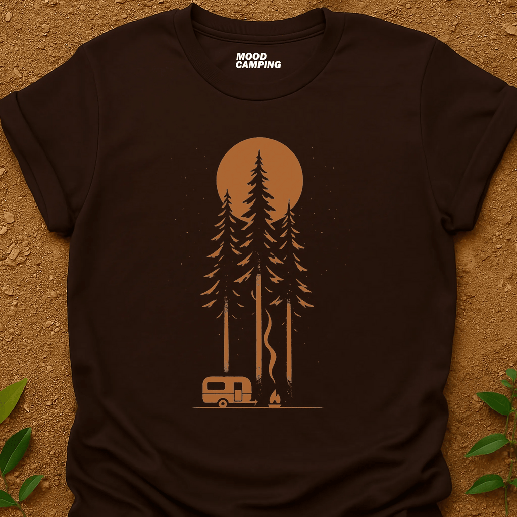 Full Moon Camp T-Shirt - Mood Camping