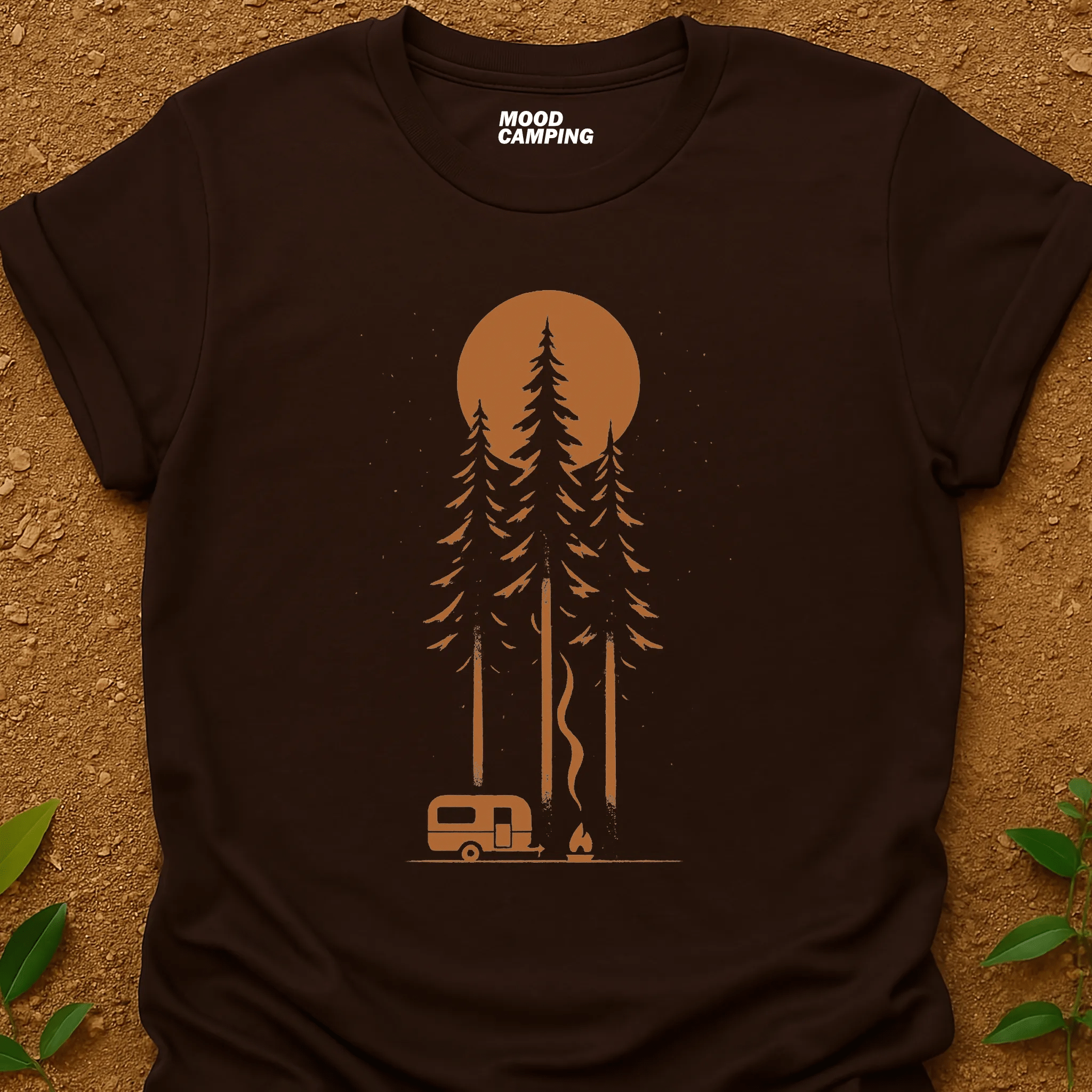 Full Moon Camp T-Shirt - Mood Camping