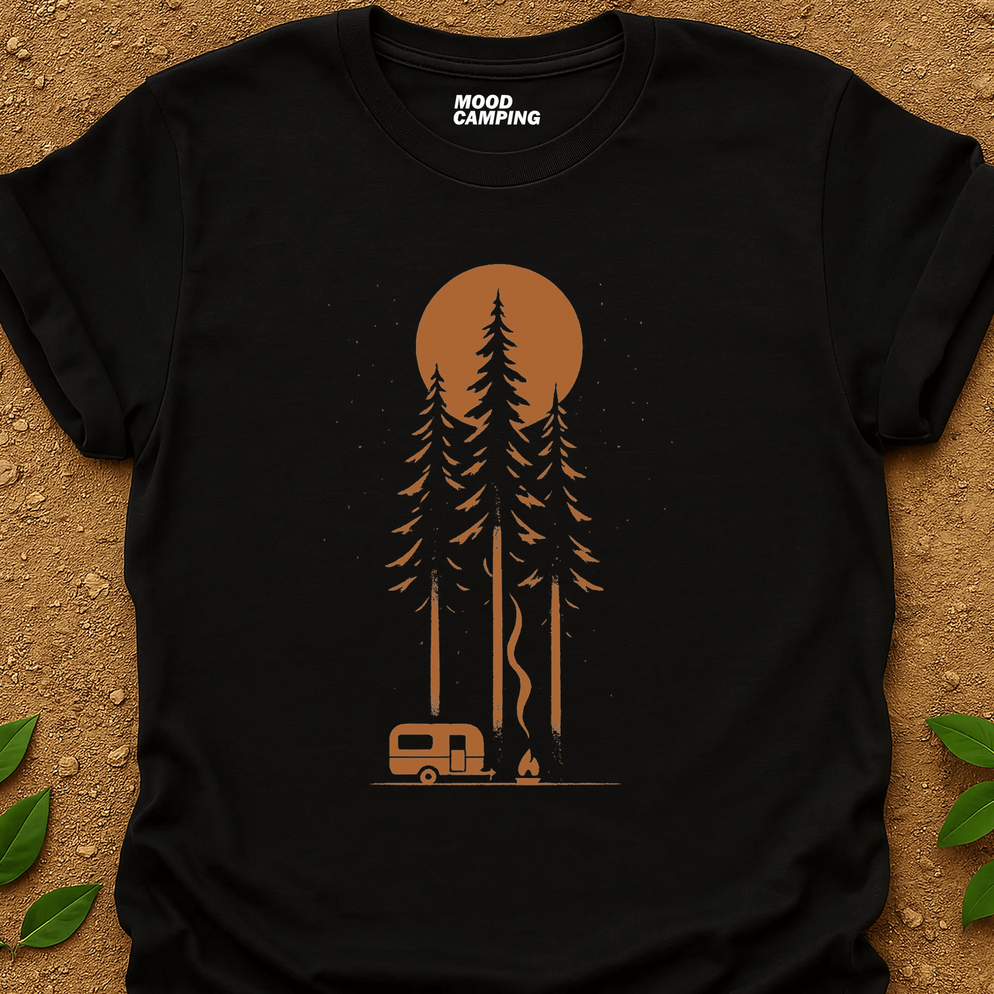 Full Moon Camp T-Shirt - Mood Camping