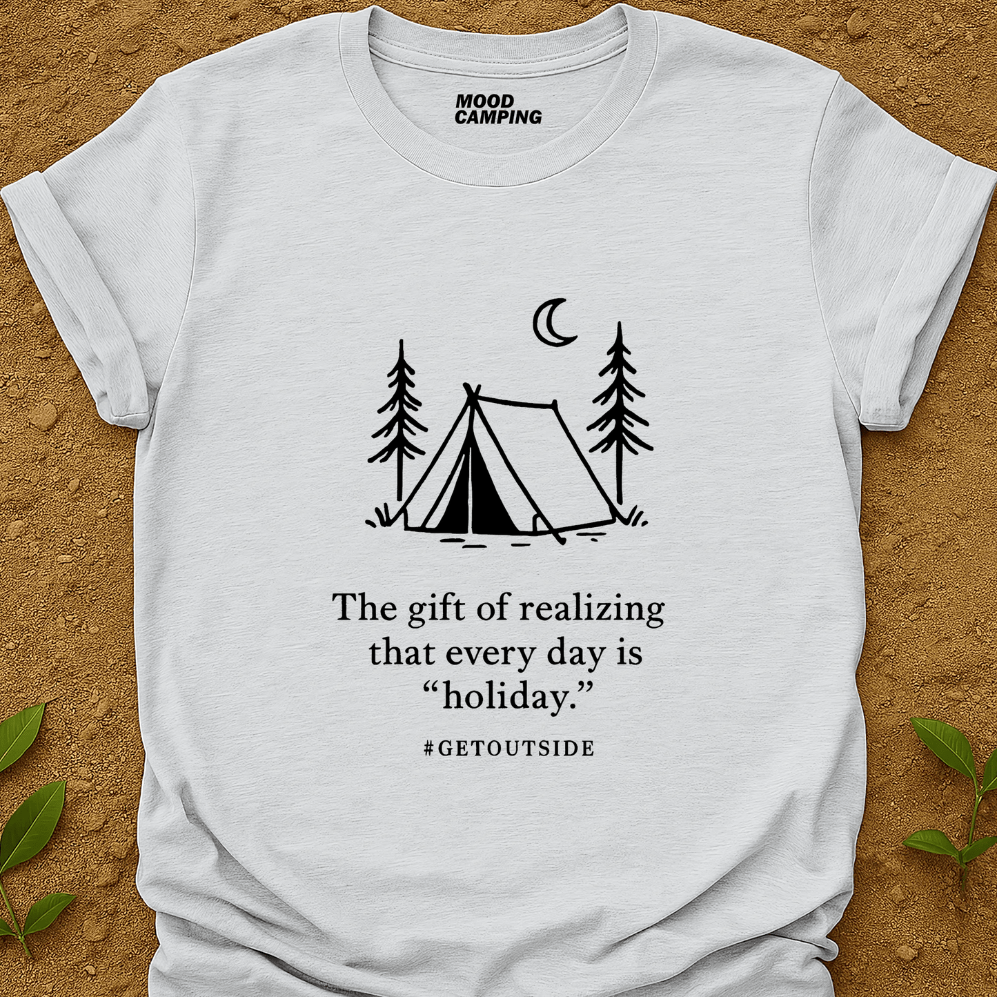 Get Outside T-Shirt - Mood Camping