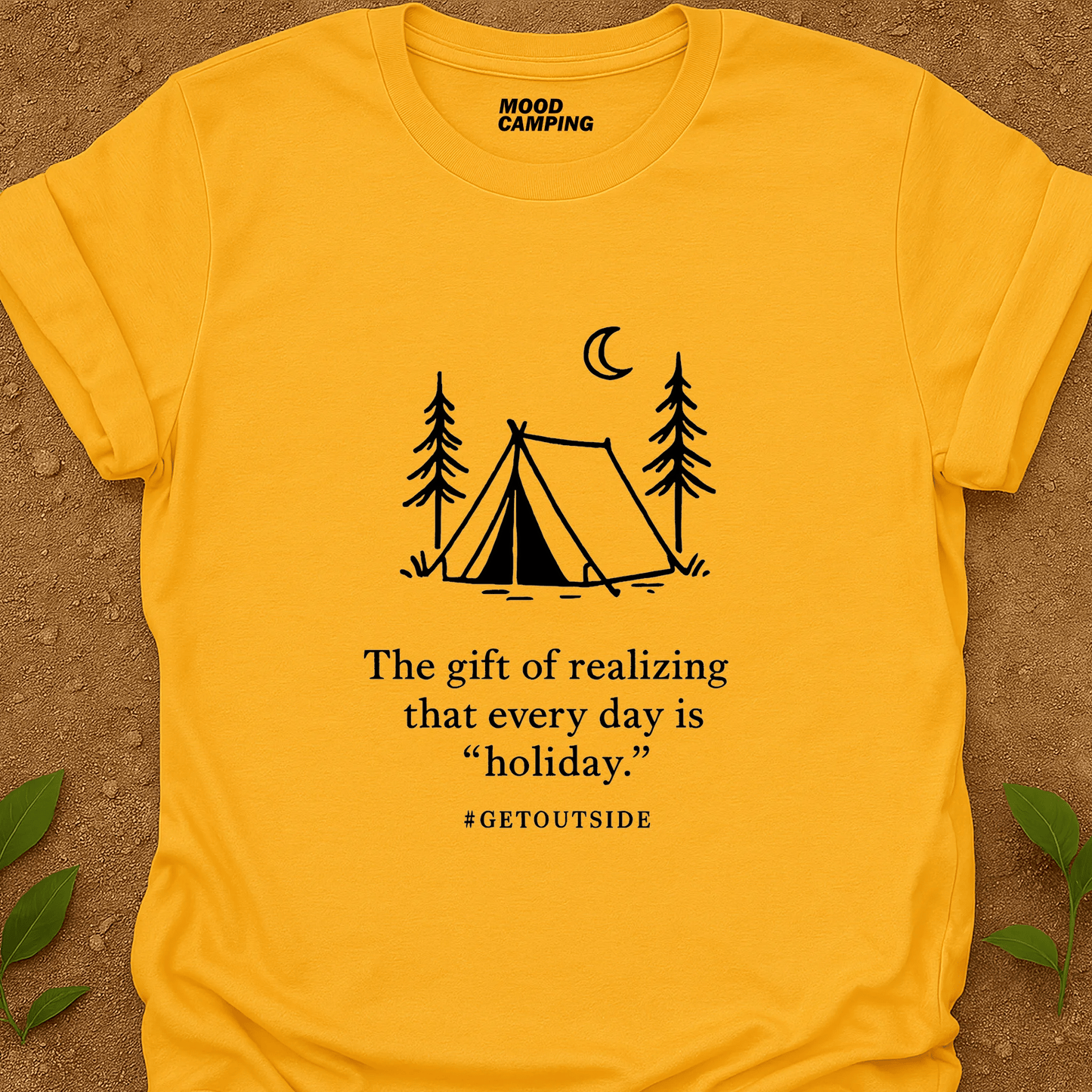 Get Outside T-Shirt - Mood Camping