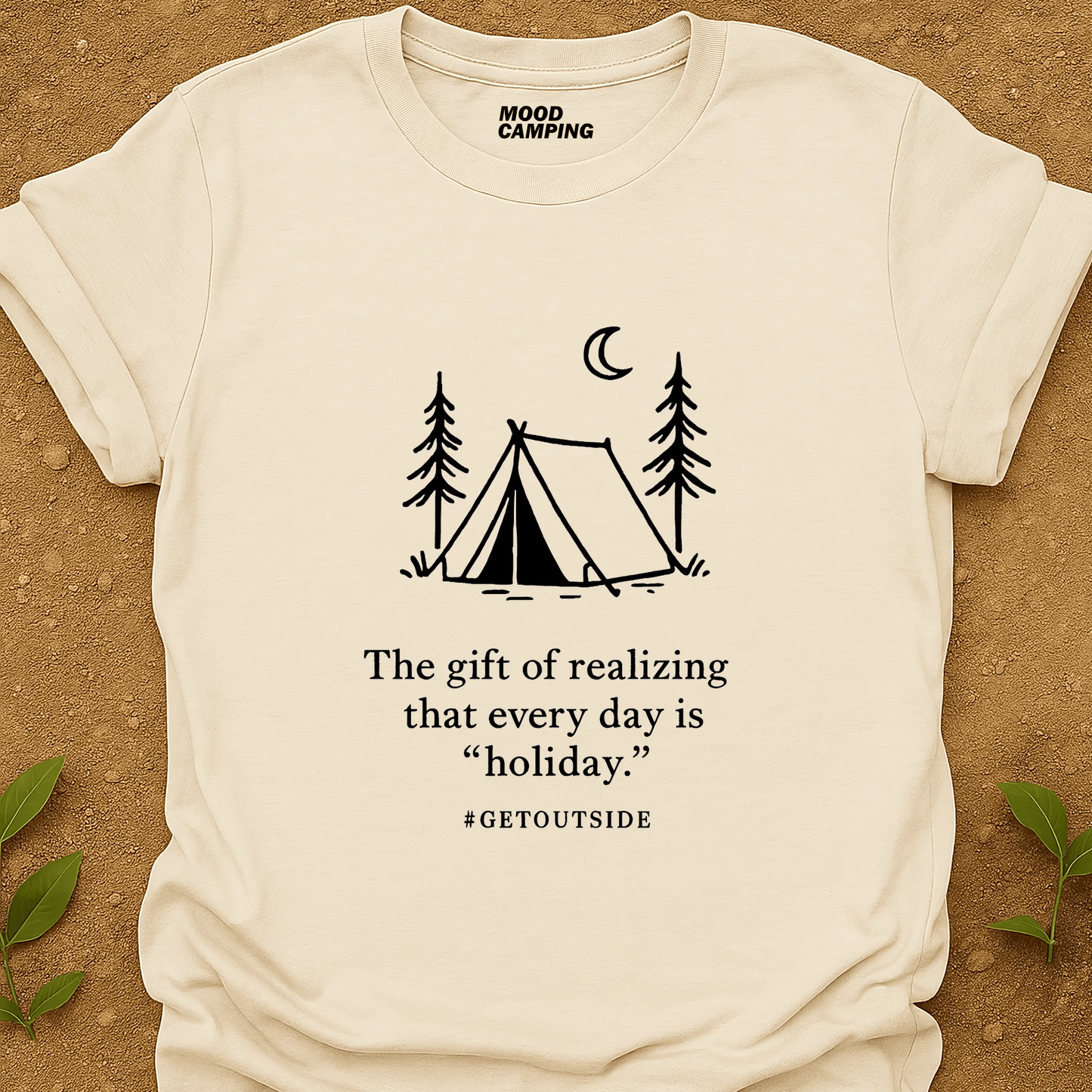 Get Outside T-Shirt - Mood Camping