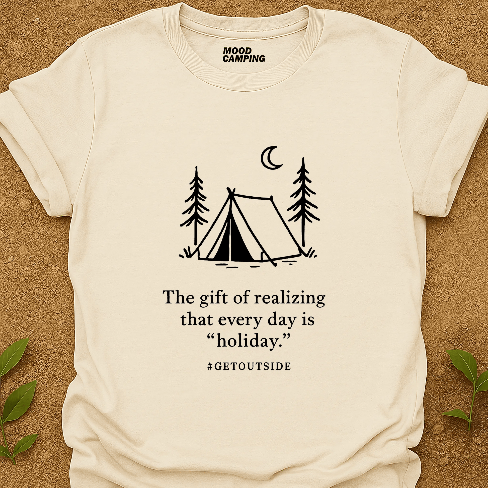 Get Outside T-Shirt - Mood Camping