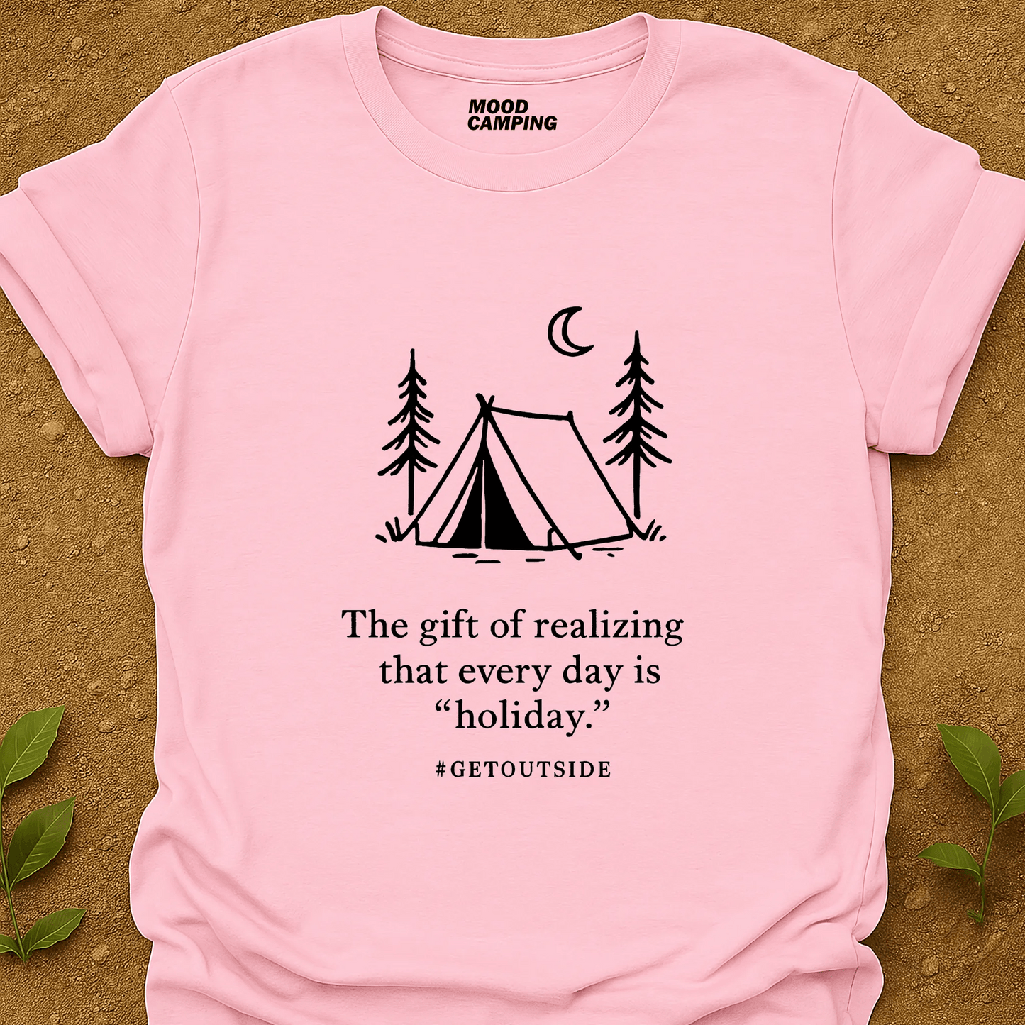 Get Outside T-Shirt - Mood Camping
