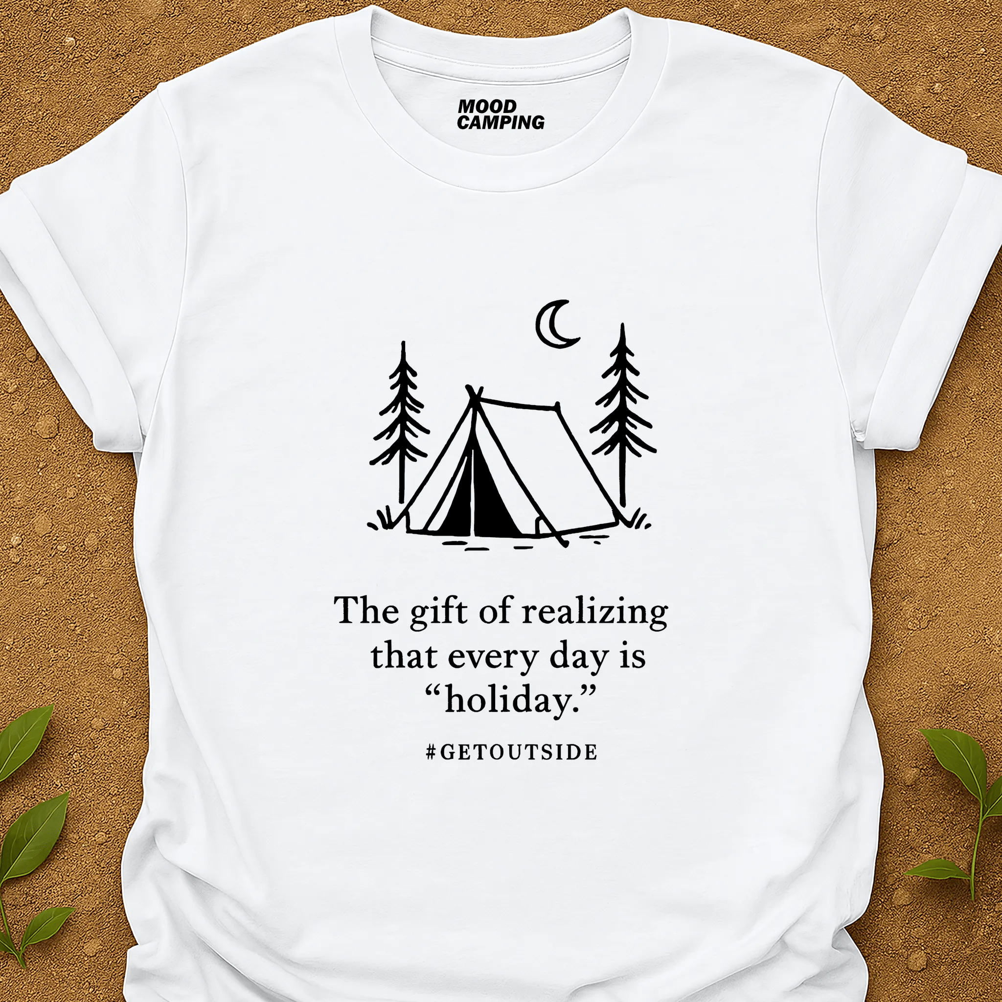 Get Outside T-Shirt - Mood Camping